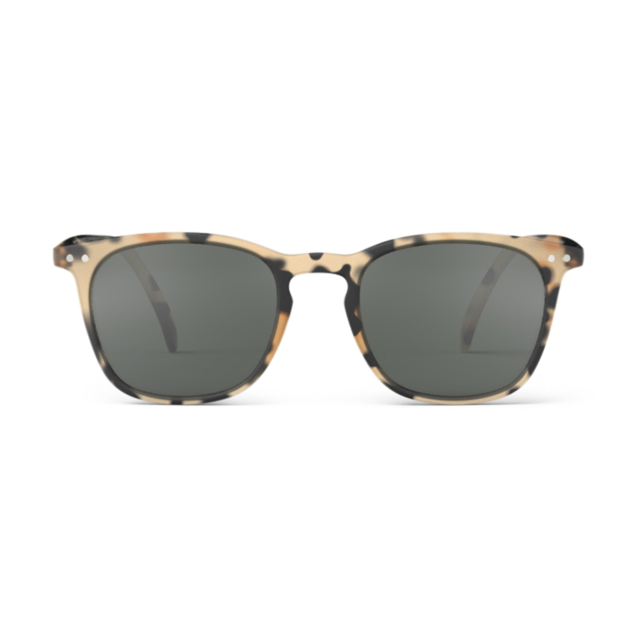 IZIPIZI Tapered Square Sunglasses #E - Light Tortoise