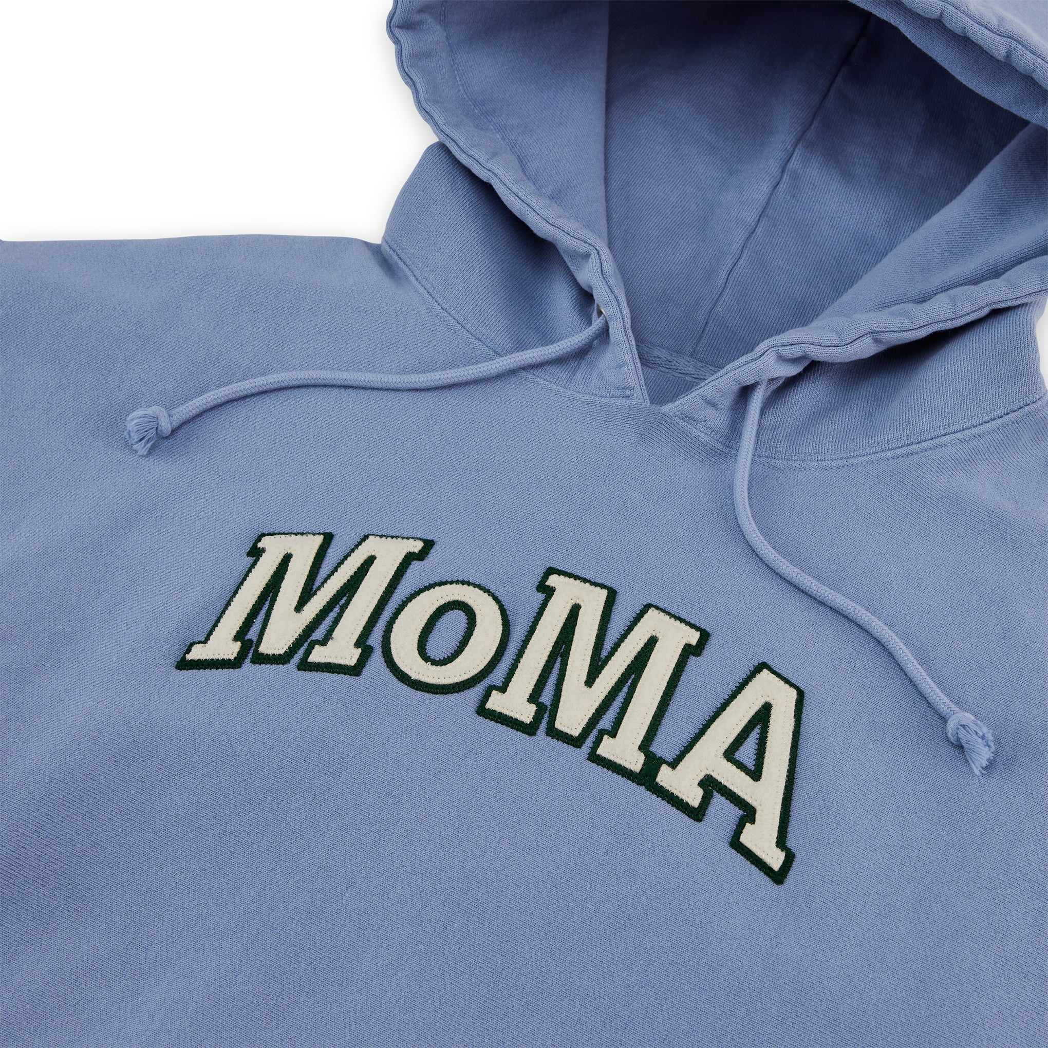 Champion Garment-Dyed Hoodie - MoMA Edition - Wildflower Pale Blue - Image 3