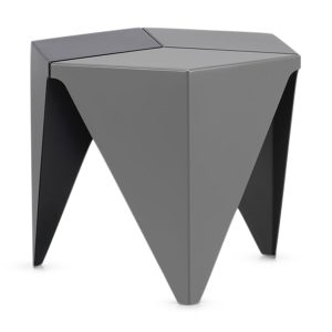 Isamu Noguchi Prismatic Side Table - Dark Gray
