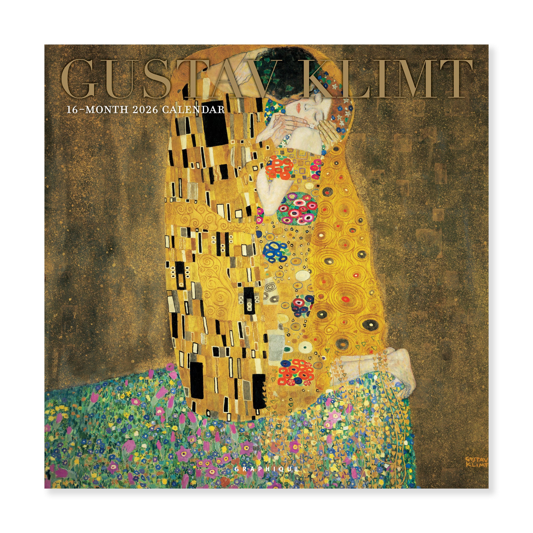 2026 Gustav Klimt Wall Calendar