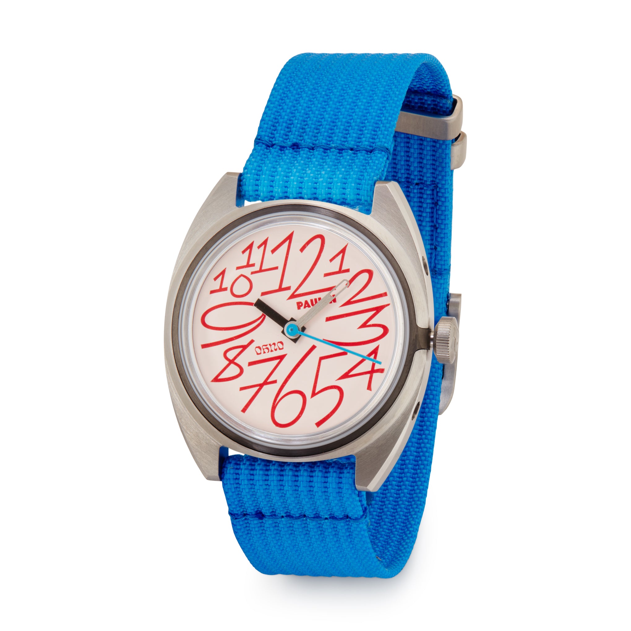 Paulin OH no Modul Quartz Watch - Red/ Blue - Image 3