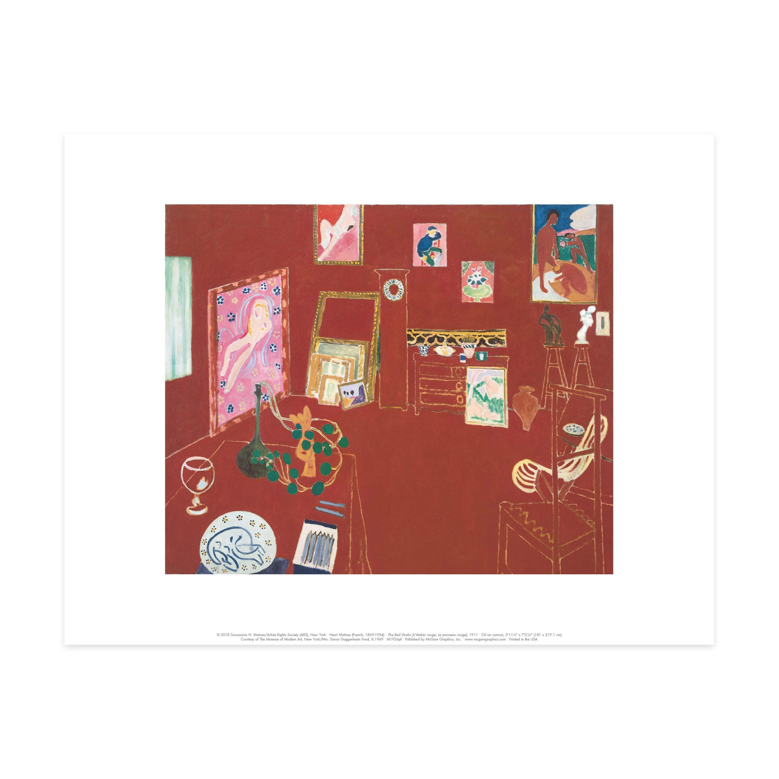 Matisse: The Red Studio Print - Image 2