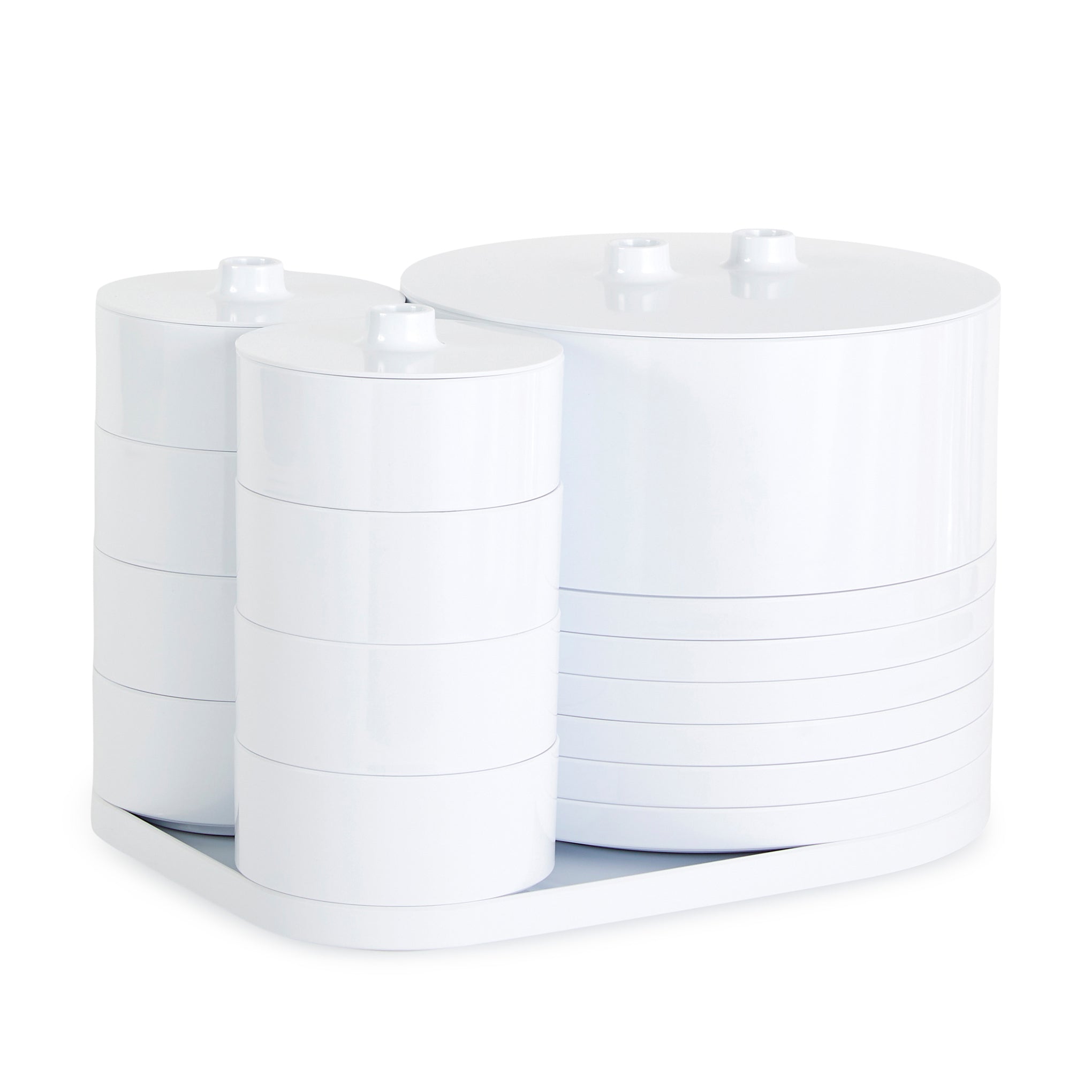 Vignelli Hellerware Max1 Stacking Dinnerware - Set of 25 - Image 3