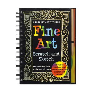 Fine Art Scratch and Sketch: A Cool Art Activity Book for Budding Fine Artists of All Ages.