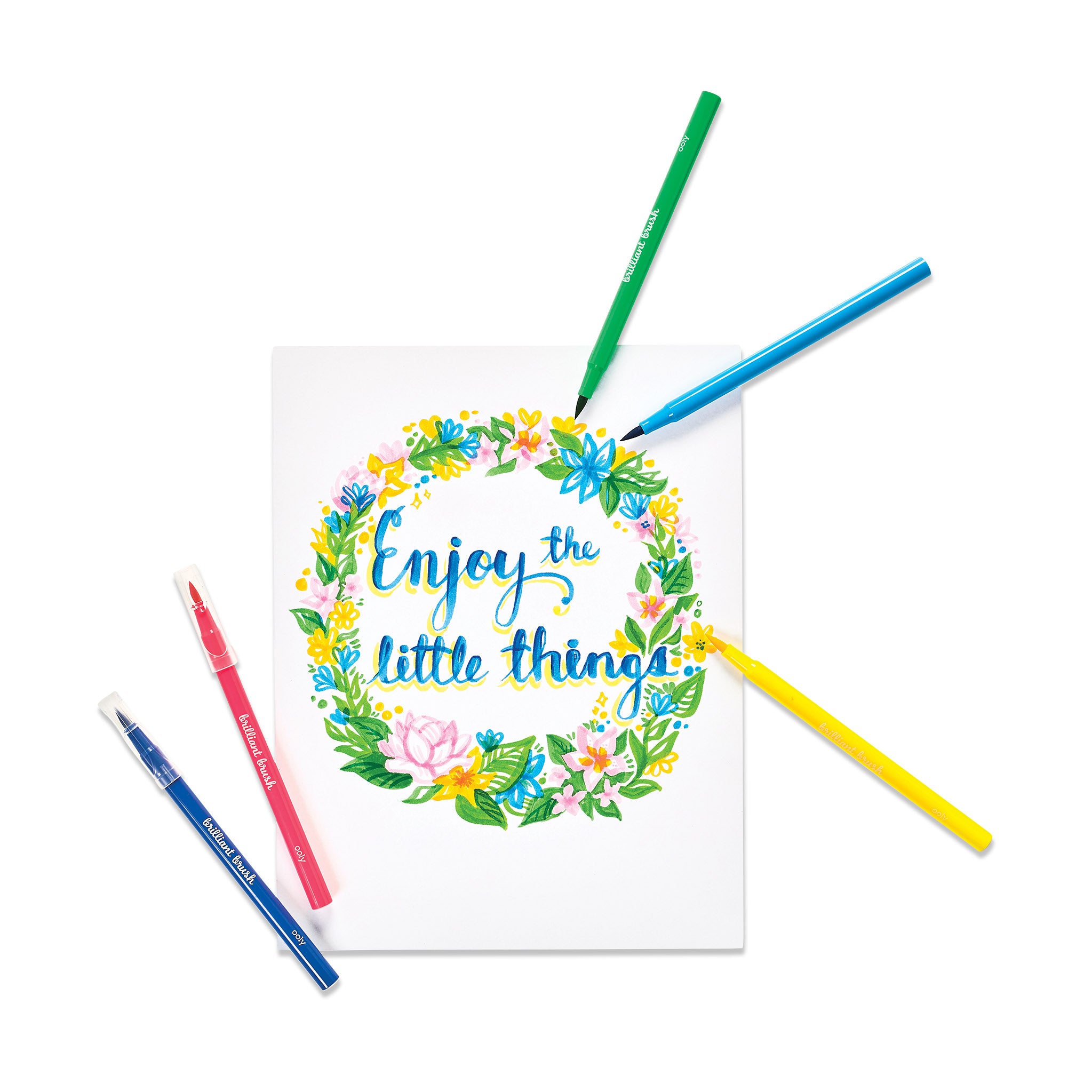 Brilliant Brush Markers - Set of 12 - Image 5