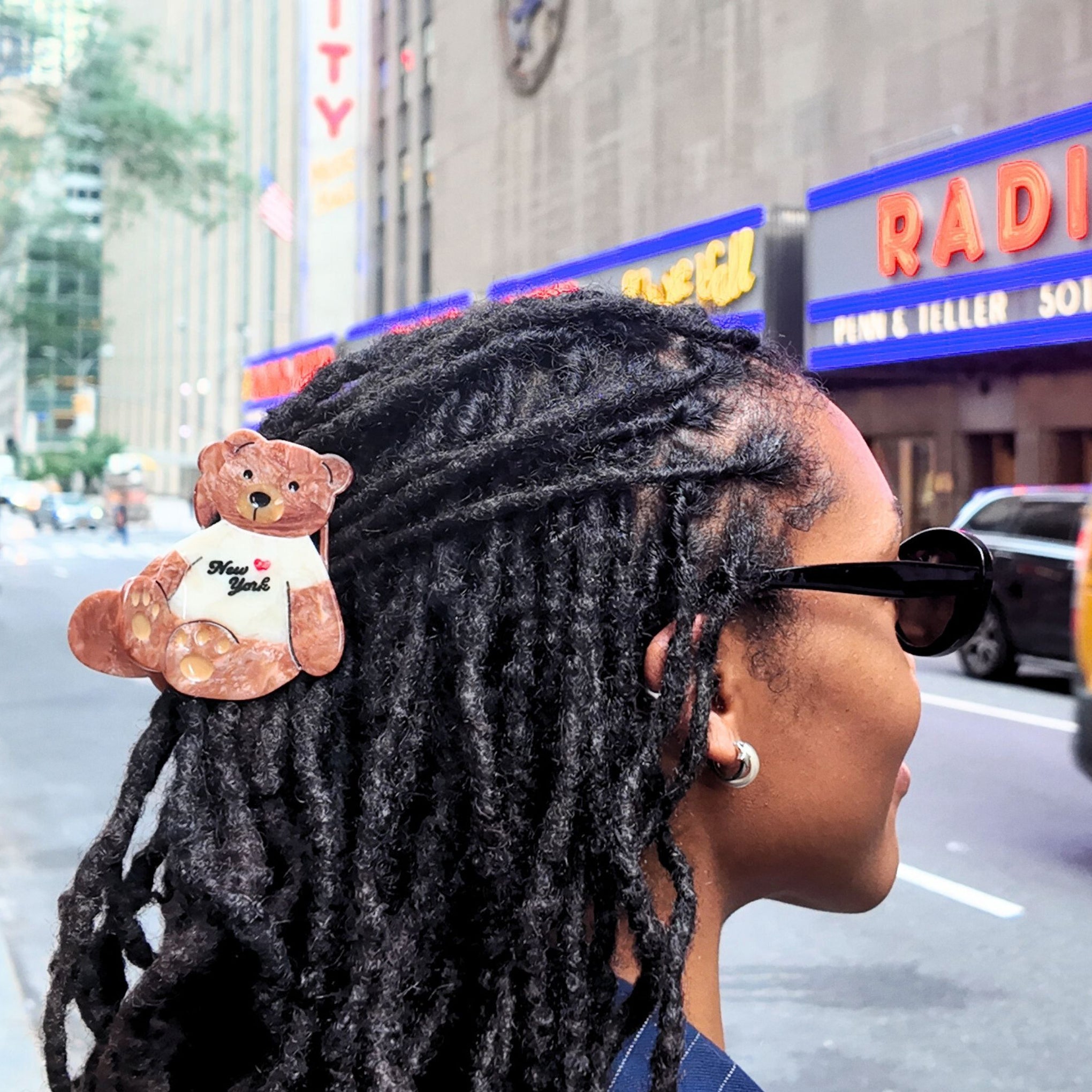 Solar Eclipse Hair Clip - Bear - Image 4