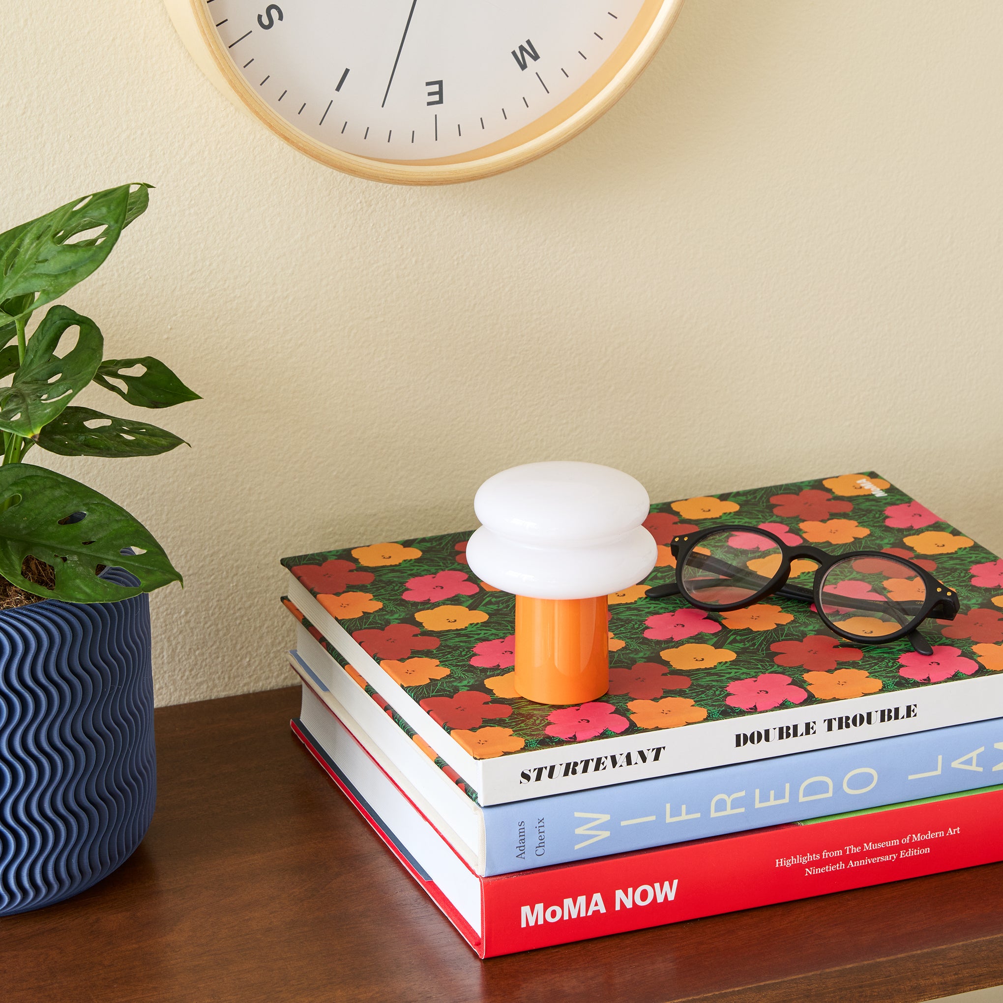 Snowman 8 Mini Portable Lamp - Tangerine - Image 6