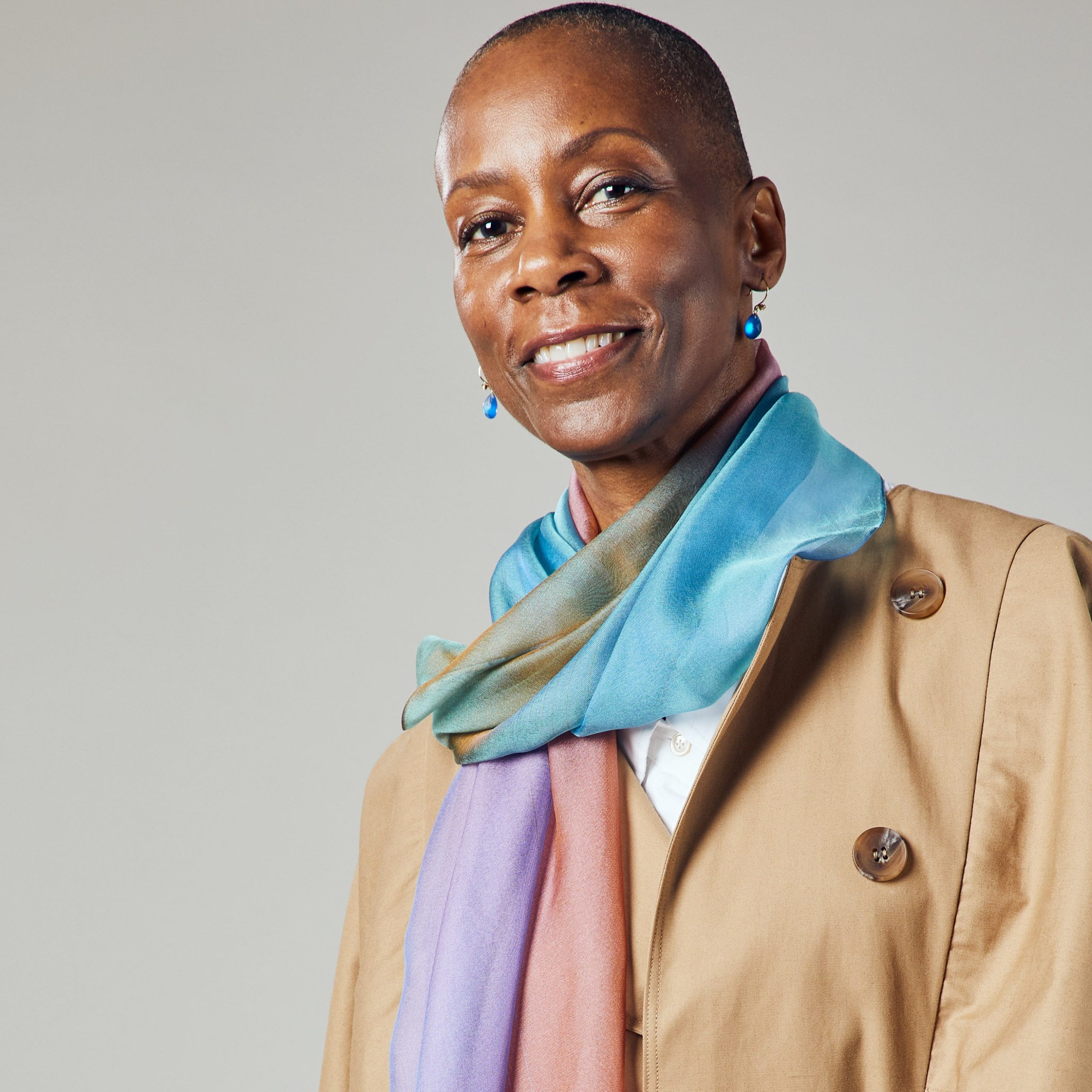 Peacock Silk Scarf - Image 4