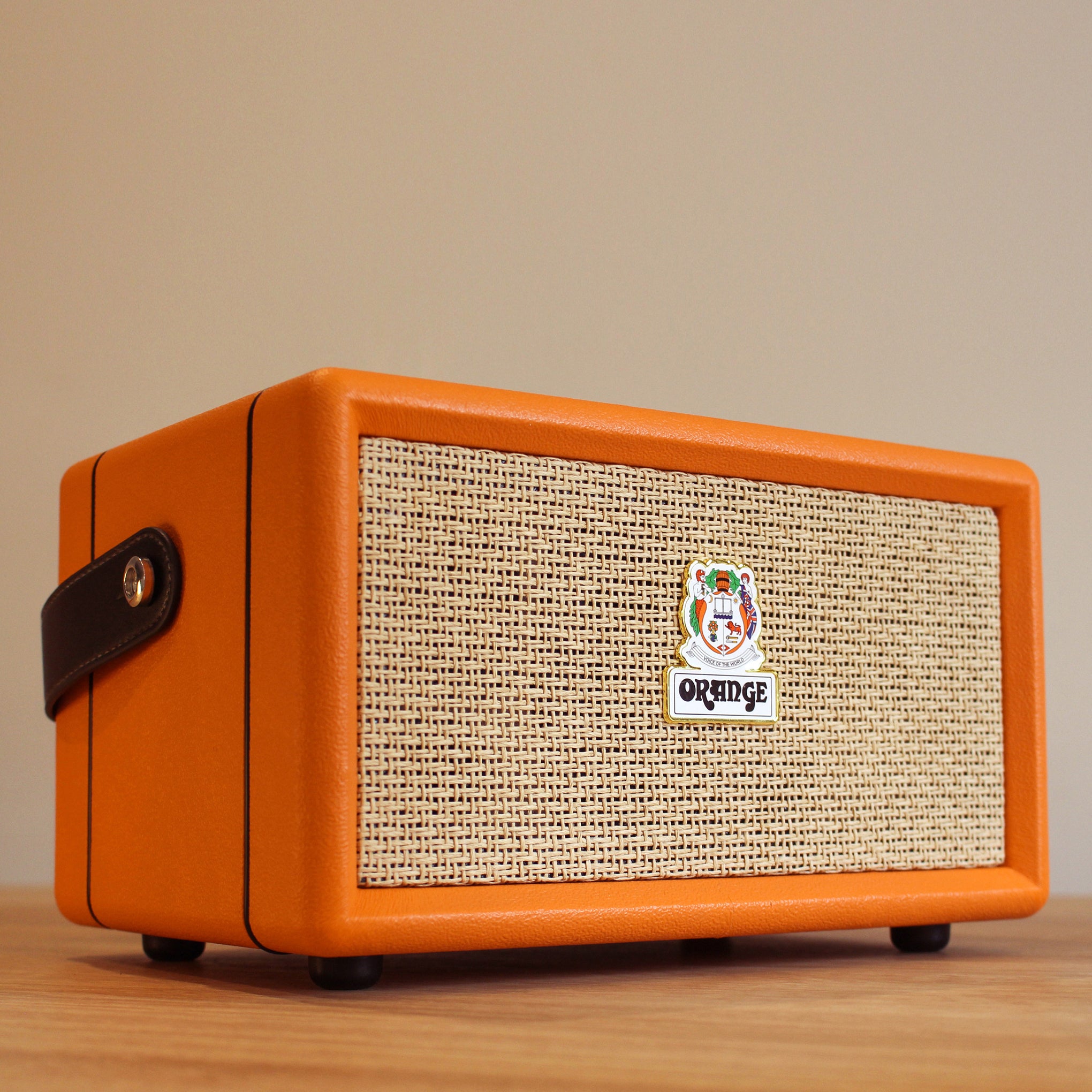 Orange Box Bluetooth Portable Speaker - Orange - Image 5