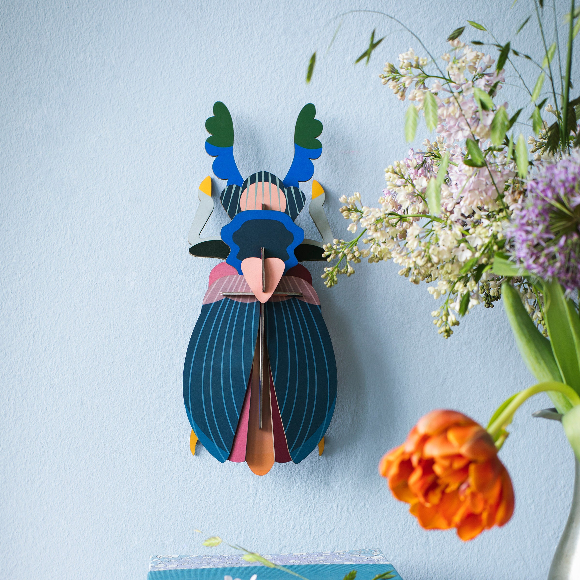 3D DIY Decorative Beetles - Japanese Beetle - Image 2