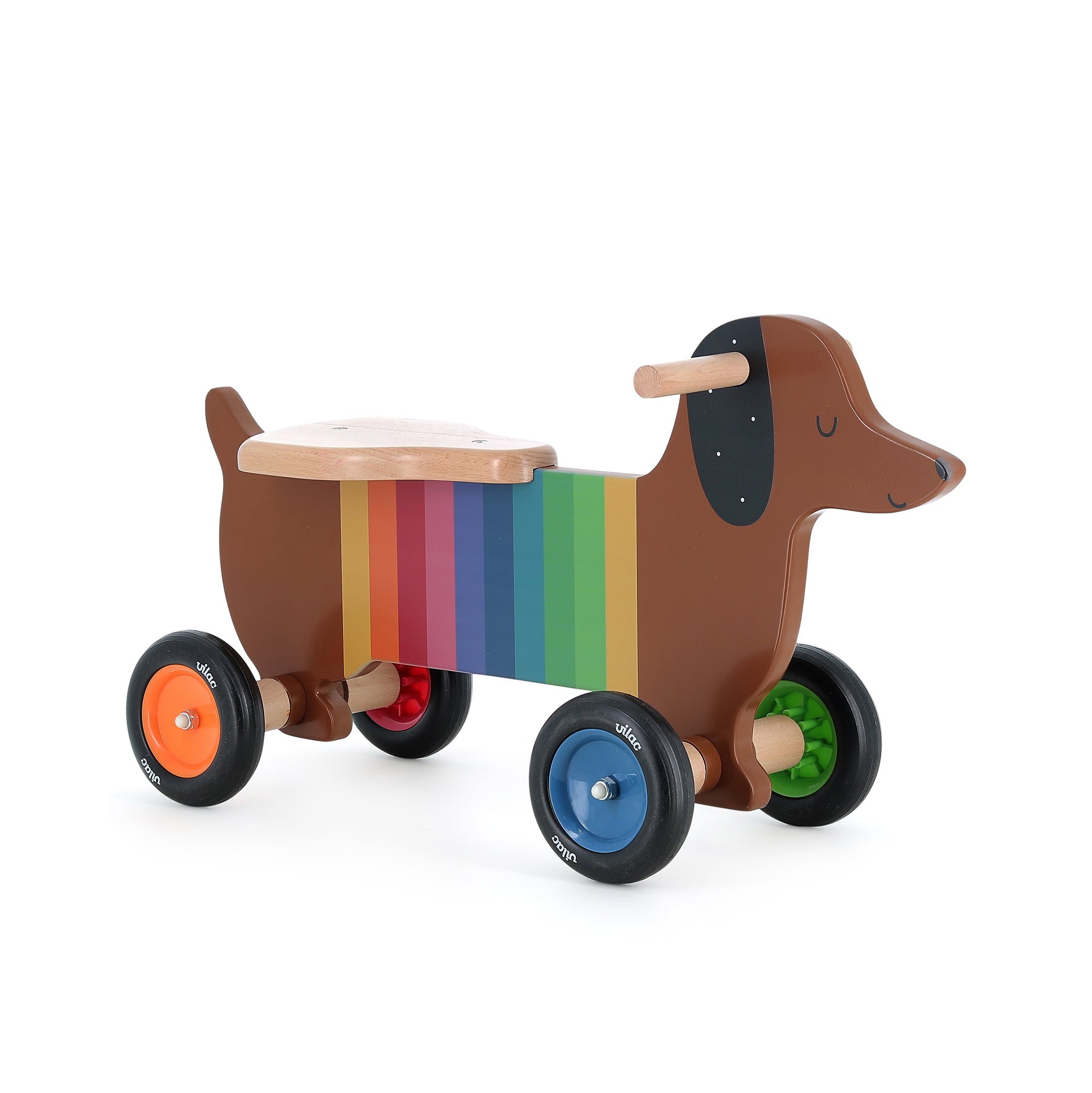 Vilac Dachshund Hot Dog Rider Toy