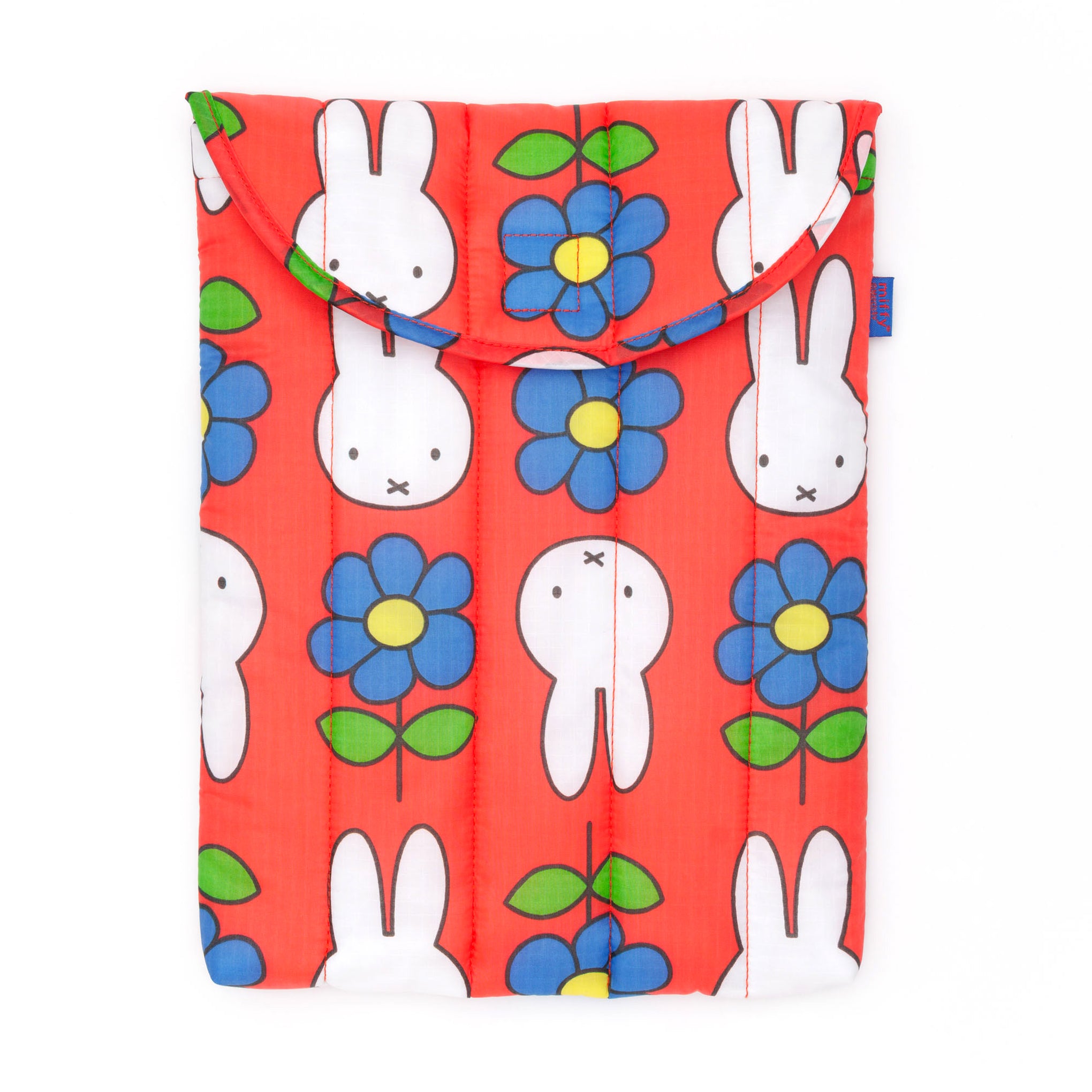 Miffy Baggu Puffy Recycled Nylon Laptop Sleeve