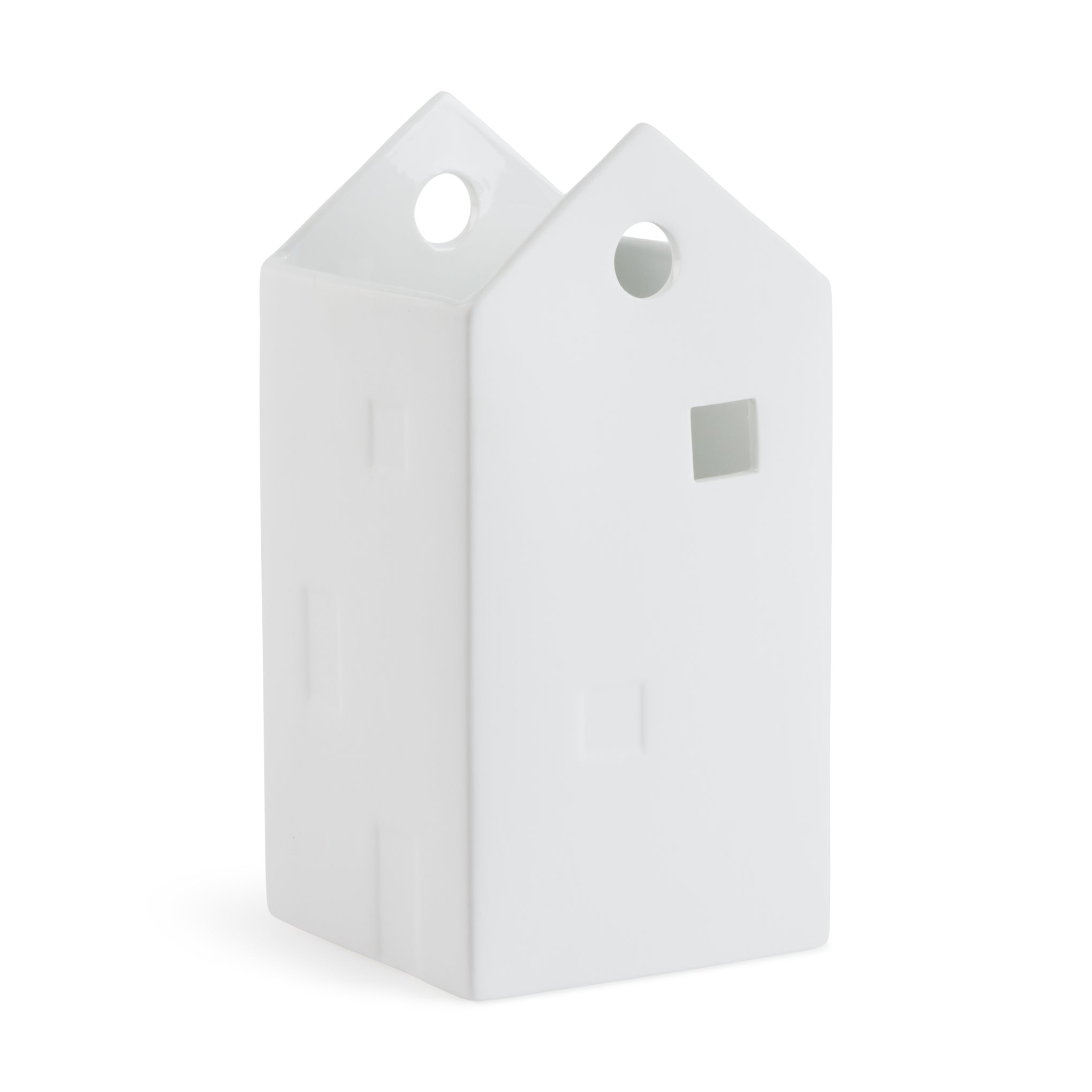 Village House Porcelain Vase - Large - Image 3