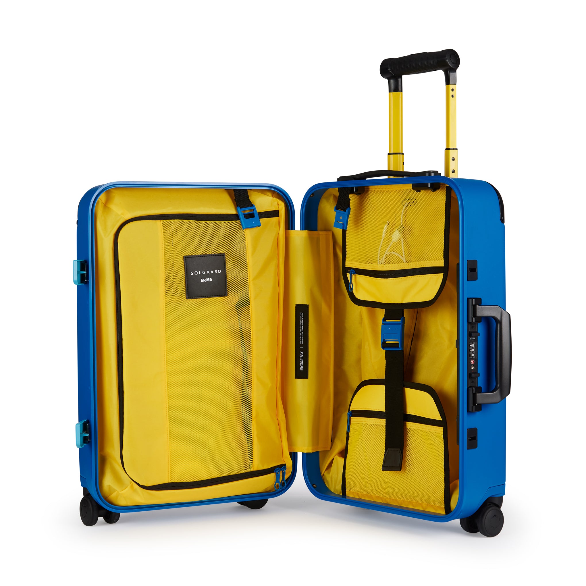 MoMA Solgaard Carry-On Closet Suitcase 4.0 - Blue - Image 7