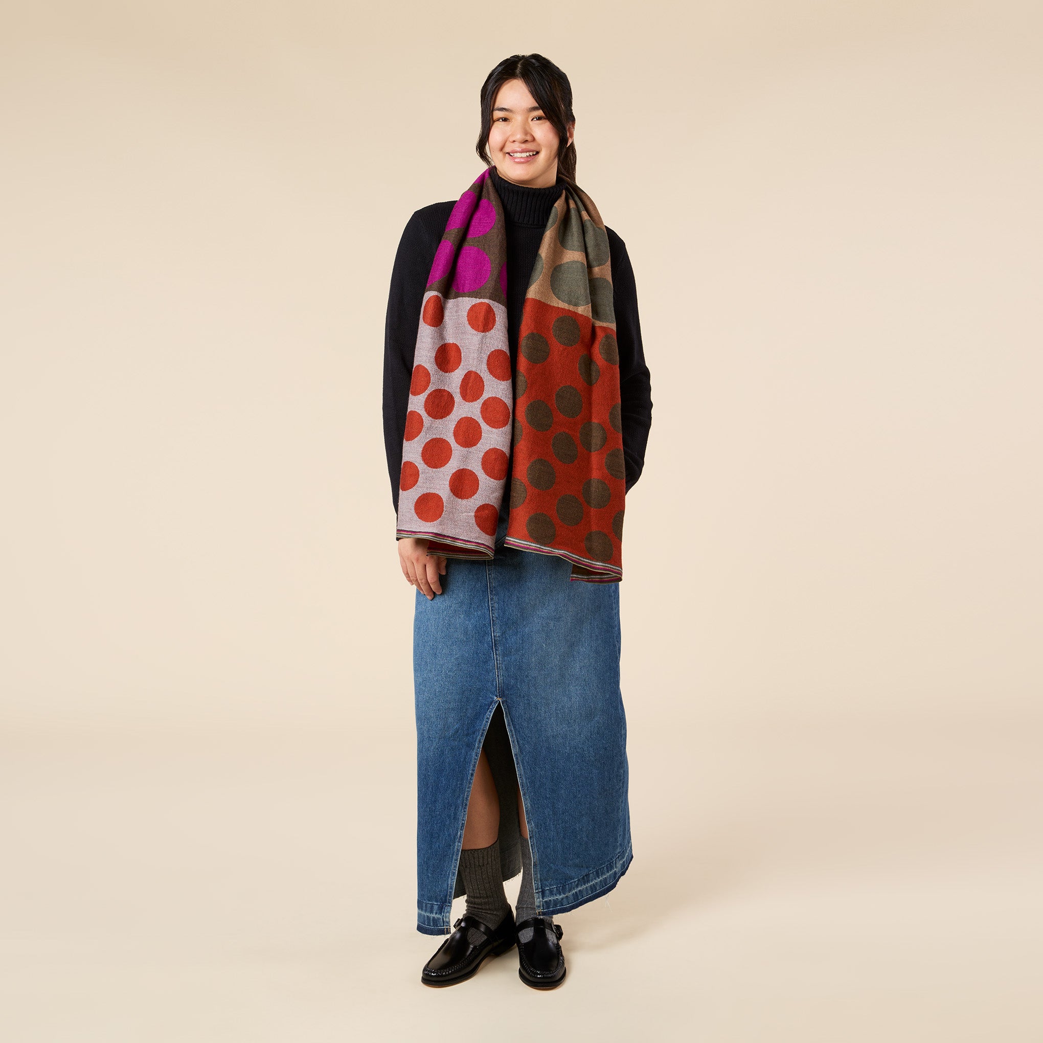 Traits Lucy Wool-Silk Scarf - Image 5