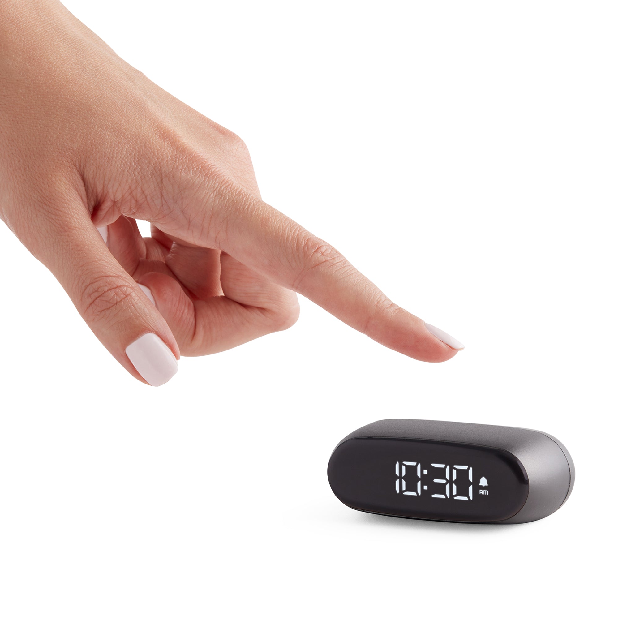 Lexon Minut Alarm Clock - Gray - Image 2