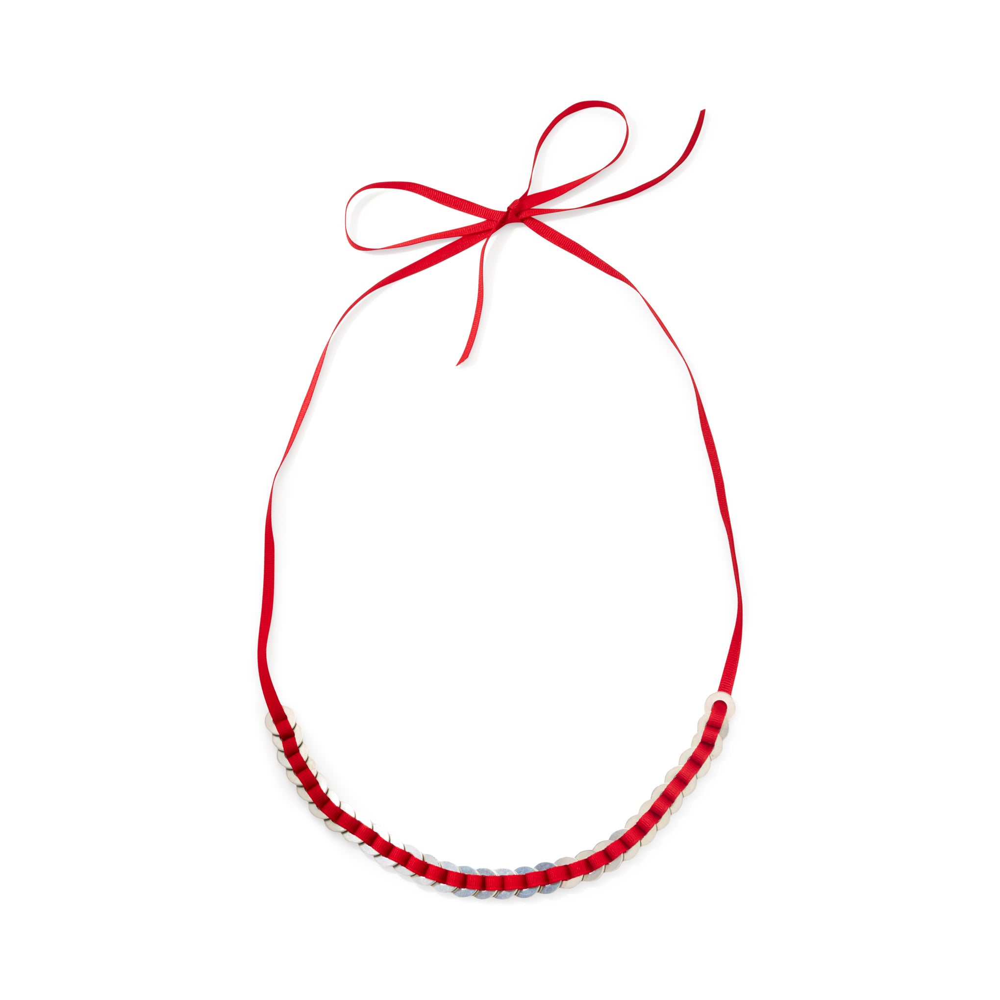 Anni Albers Make Your Own Necklace Jewelry Kit - Red