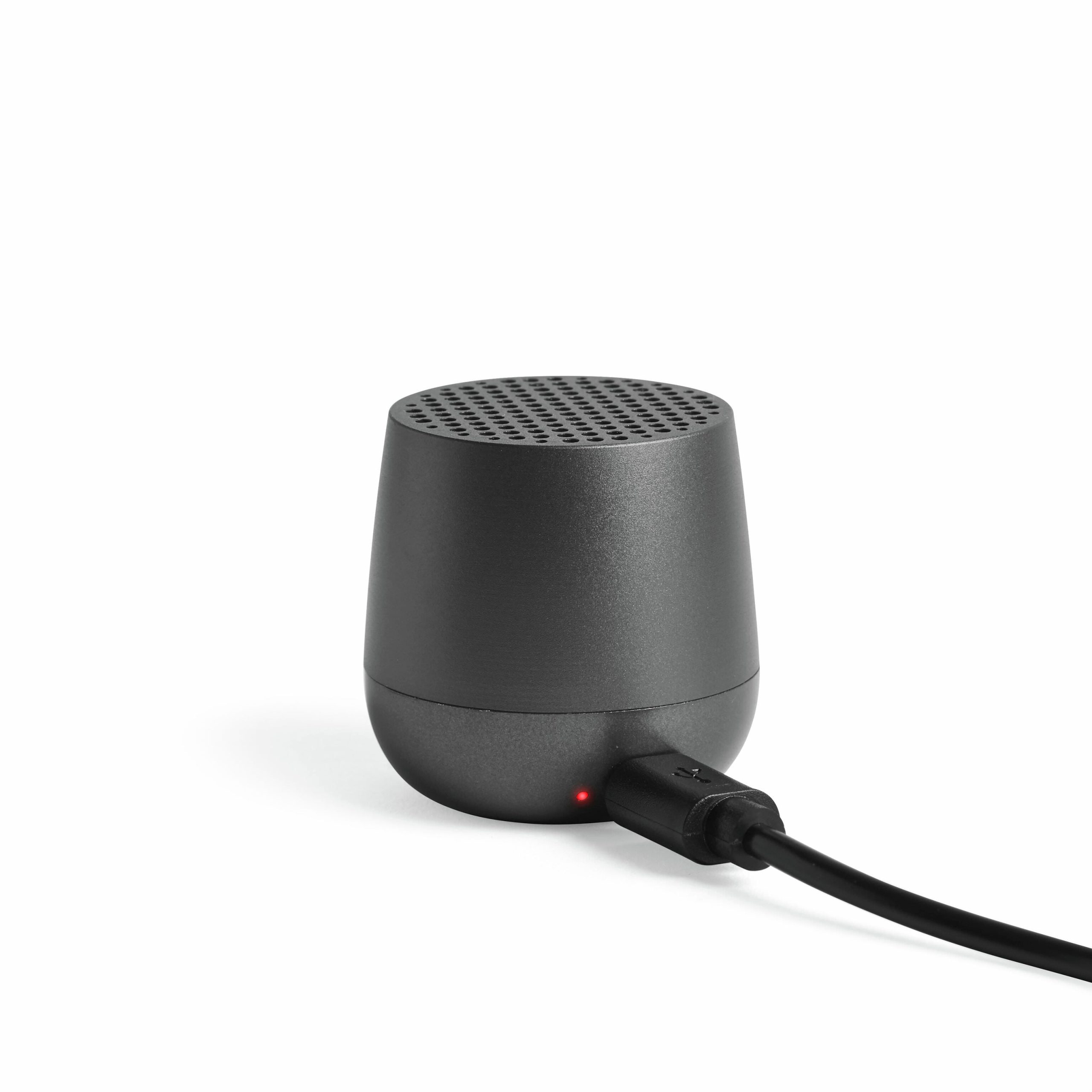 Lexon Mino+ Wireless Charging Speaker - Gunmetal - Image 9