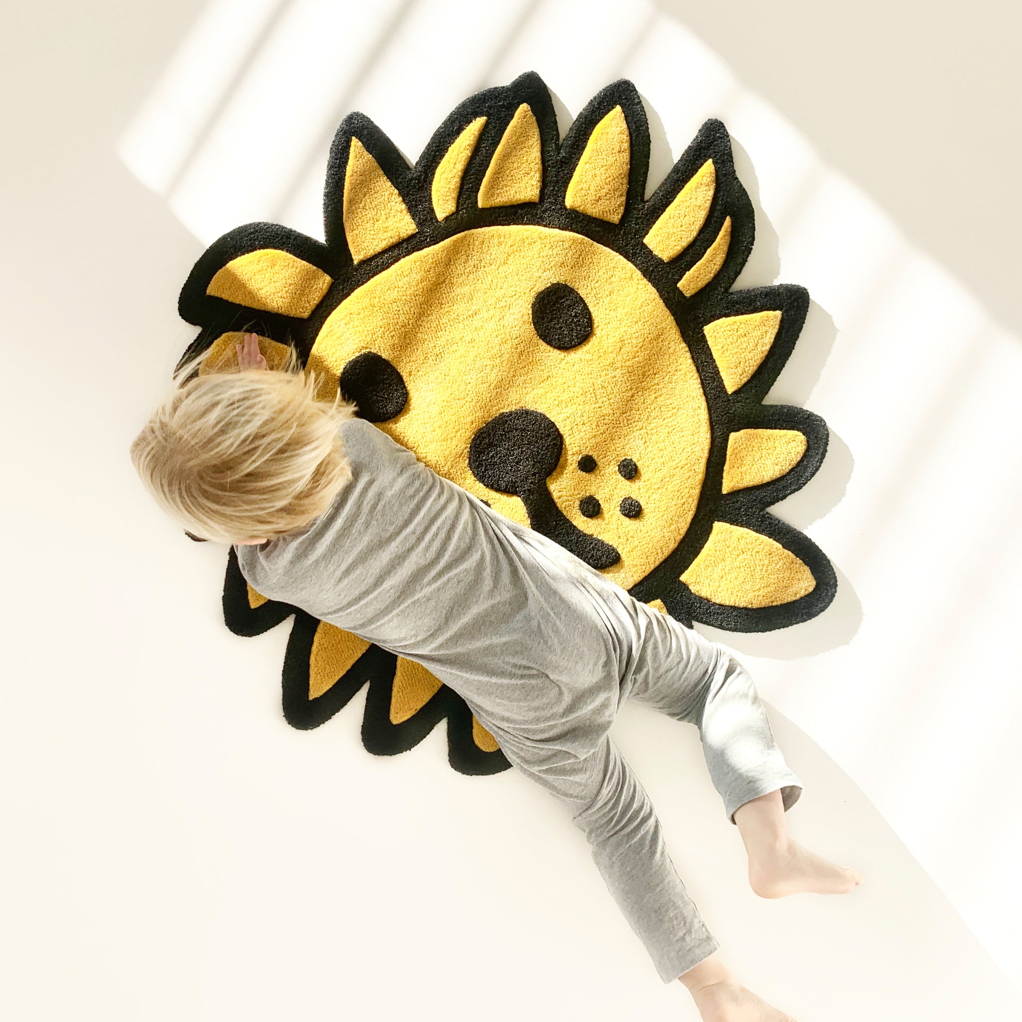 Miffy & Friends Wool Rug - Yellow - Image 4