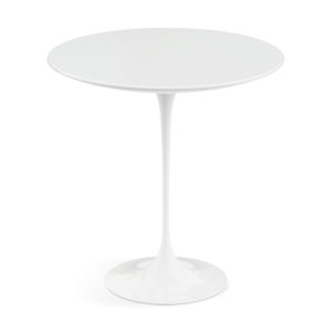 Knoll Side Table by Eero Saarinen - White