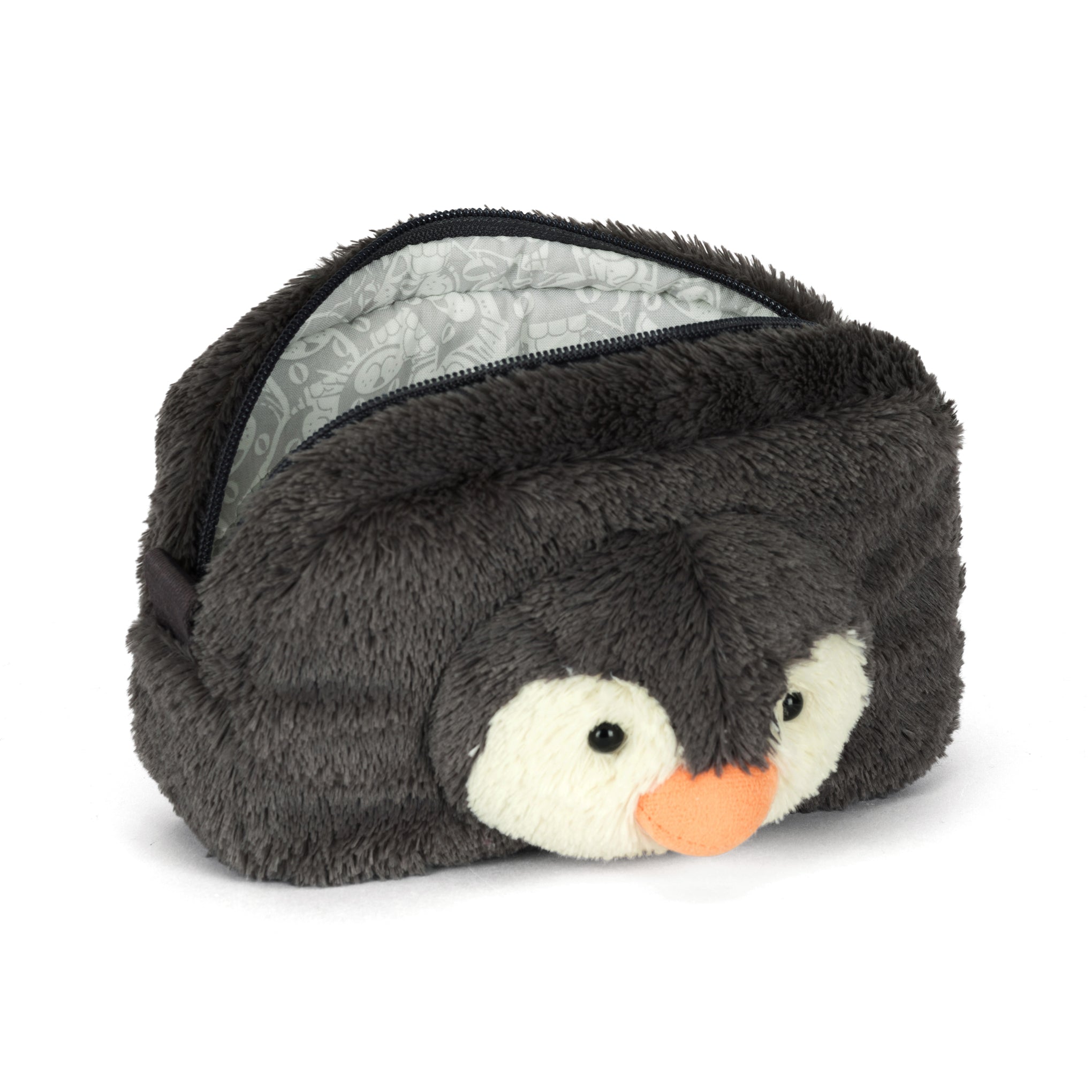 Jellycat Plush Zipper Pouch - Peanut Penguin - Image 2