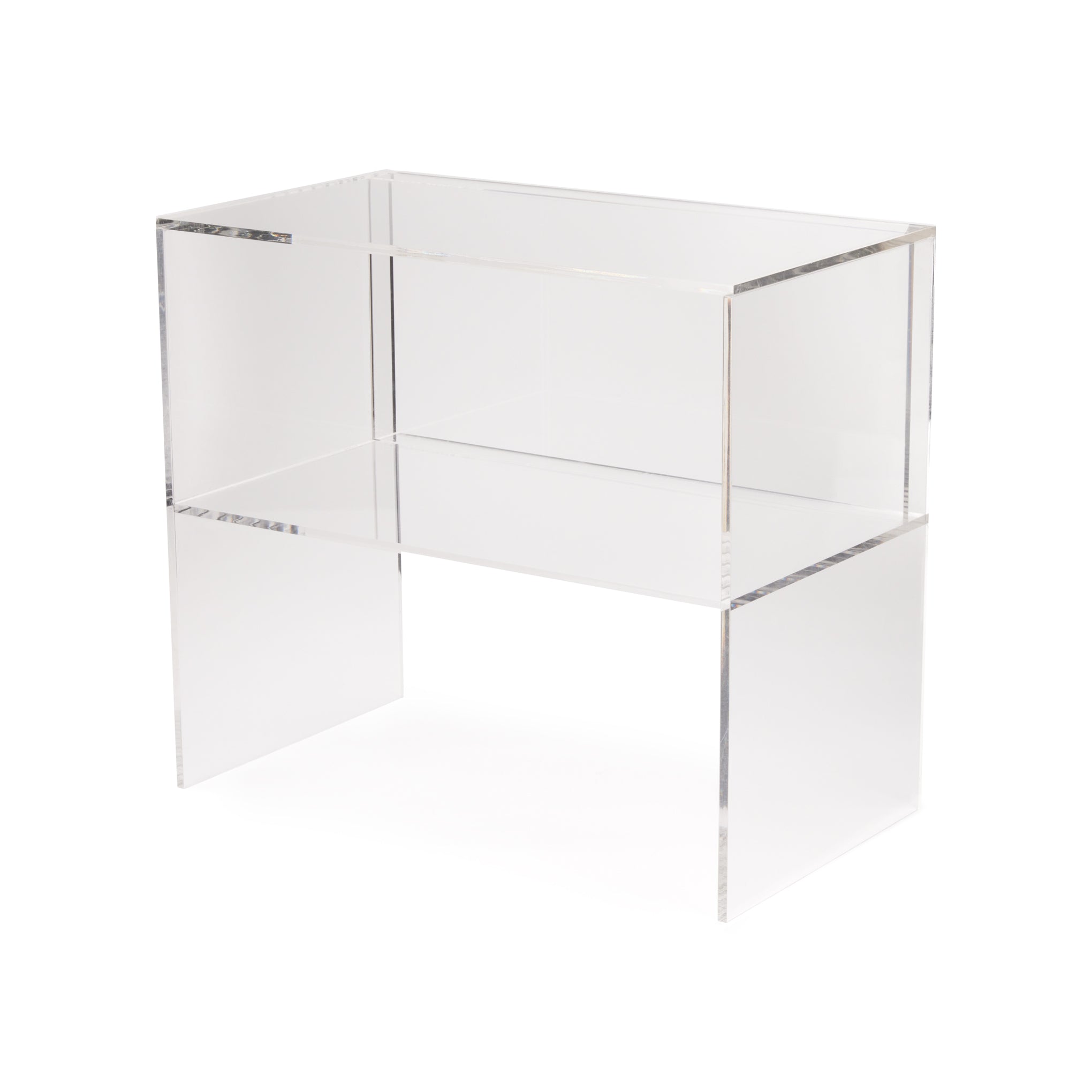 Two-Way Side Table - Clear