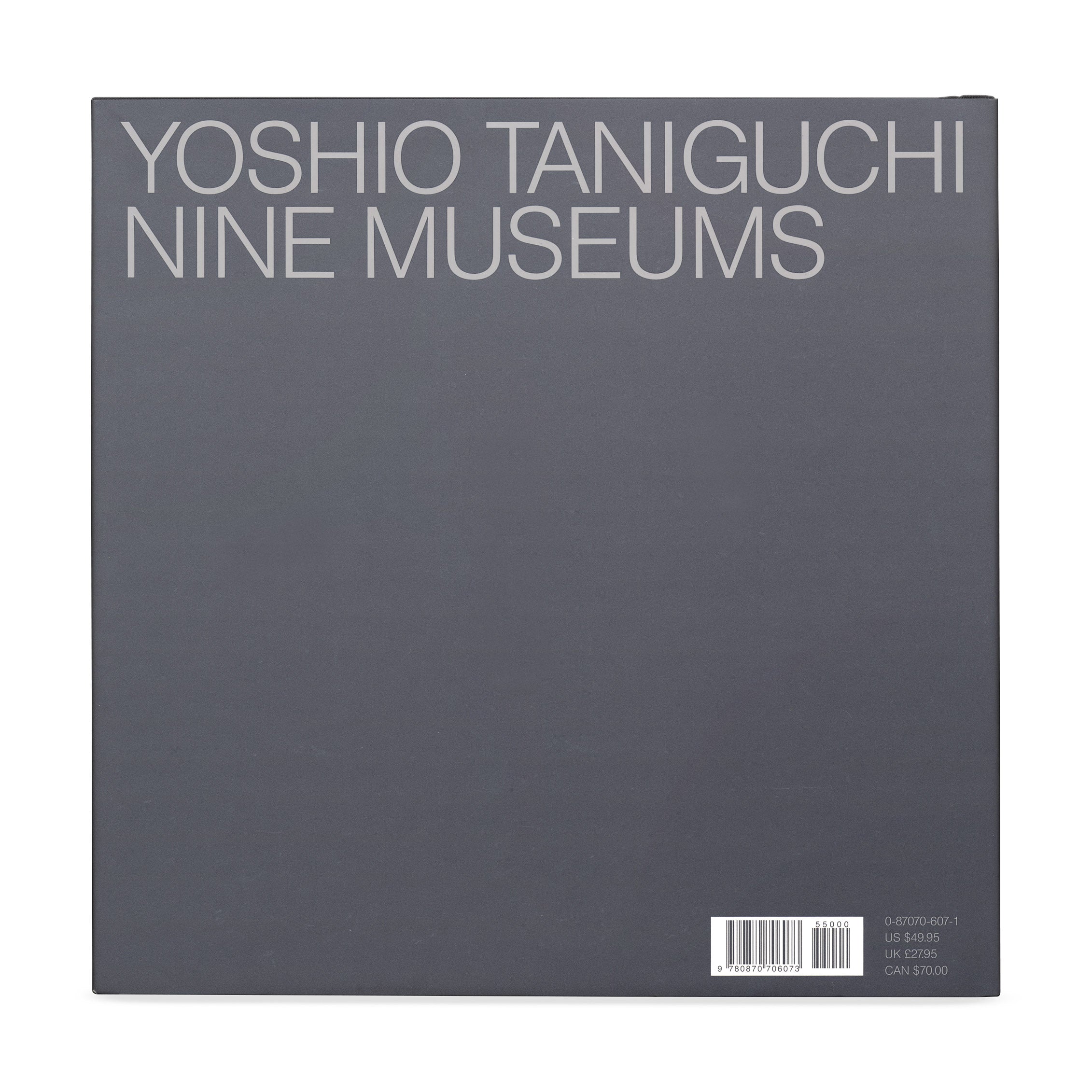 Yoshio Taniguchi: Nine Museums - Hardcover - Image 2
