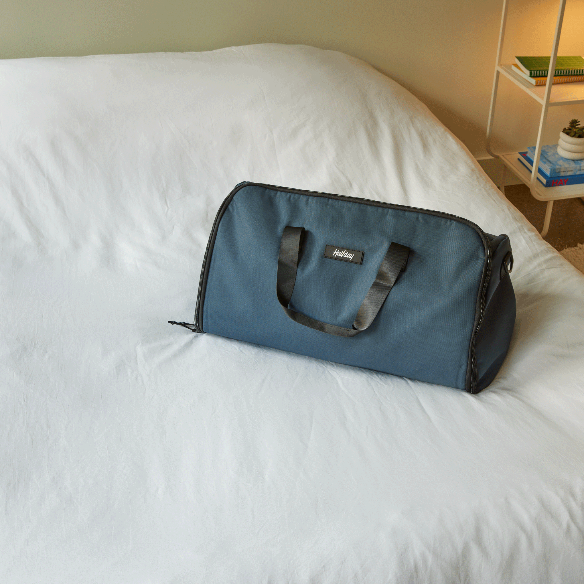 Halfday Travel Garment Carry-On Duffle Bag - Navy - Image 2