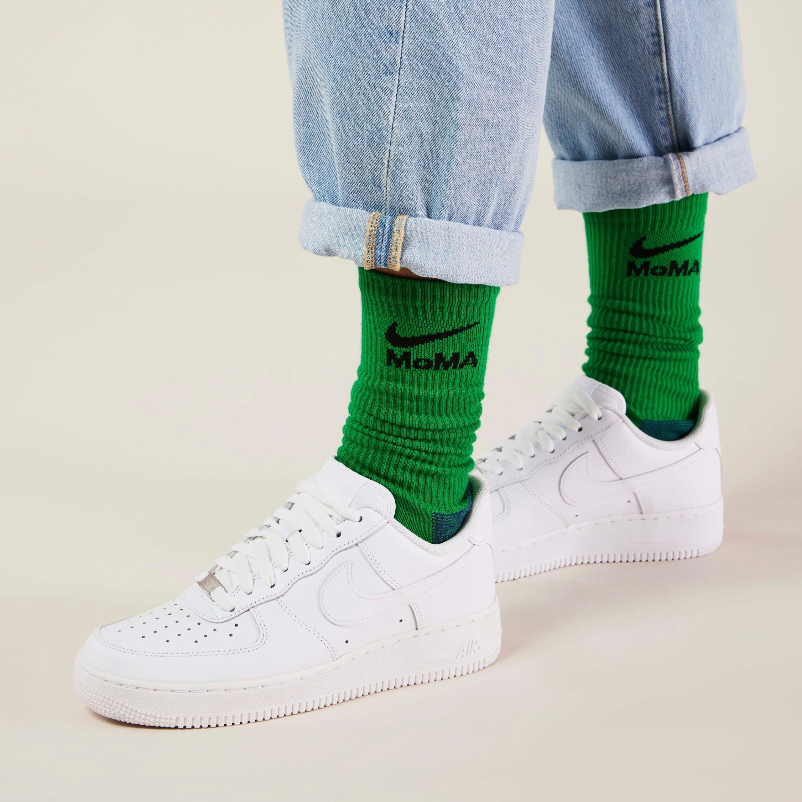 MoMA Nike Everyday Socks - Lucky Green - Image 6