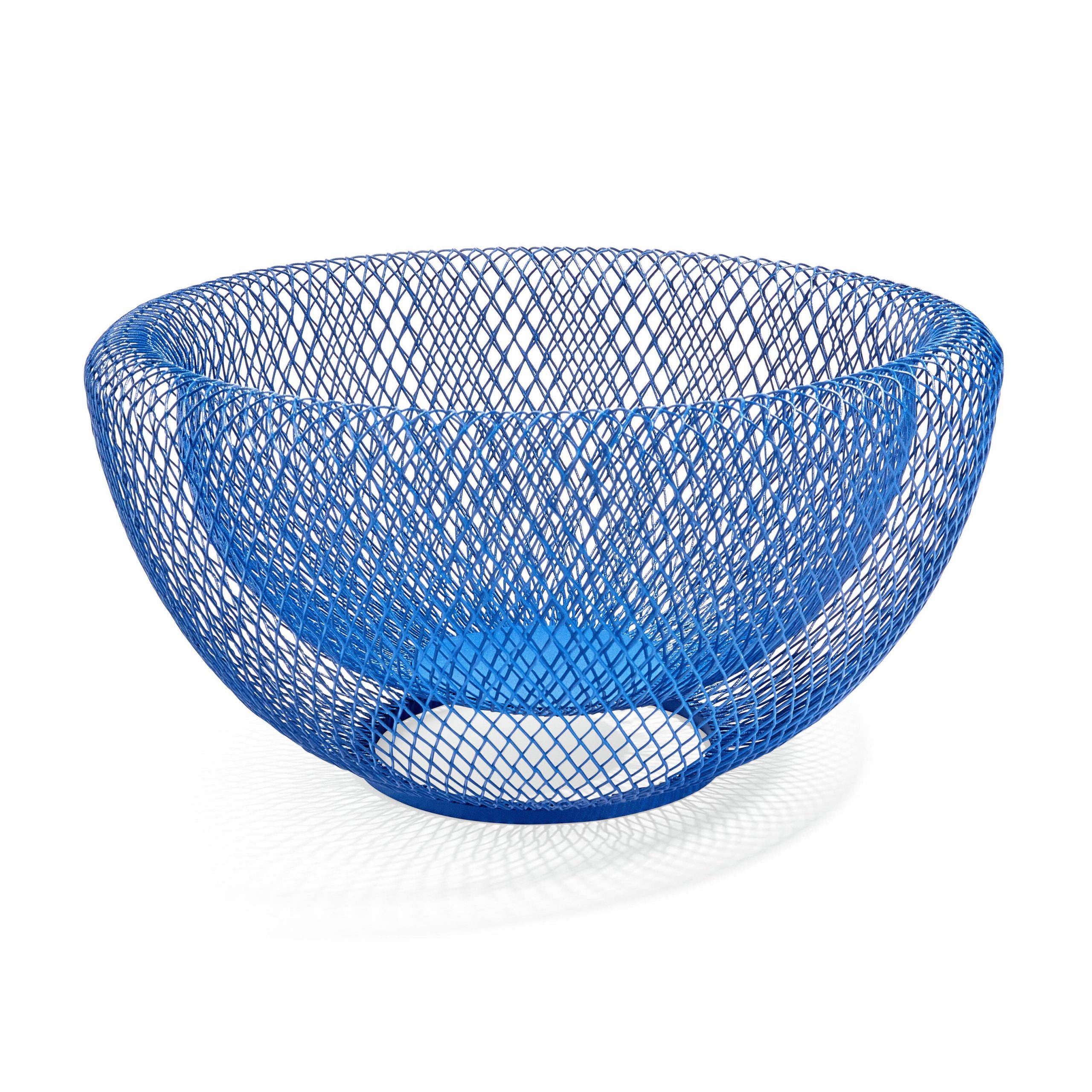 Wire Mesh Bowls - Blue