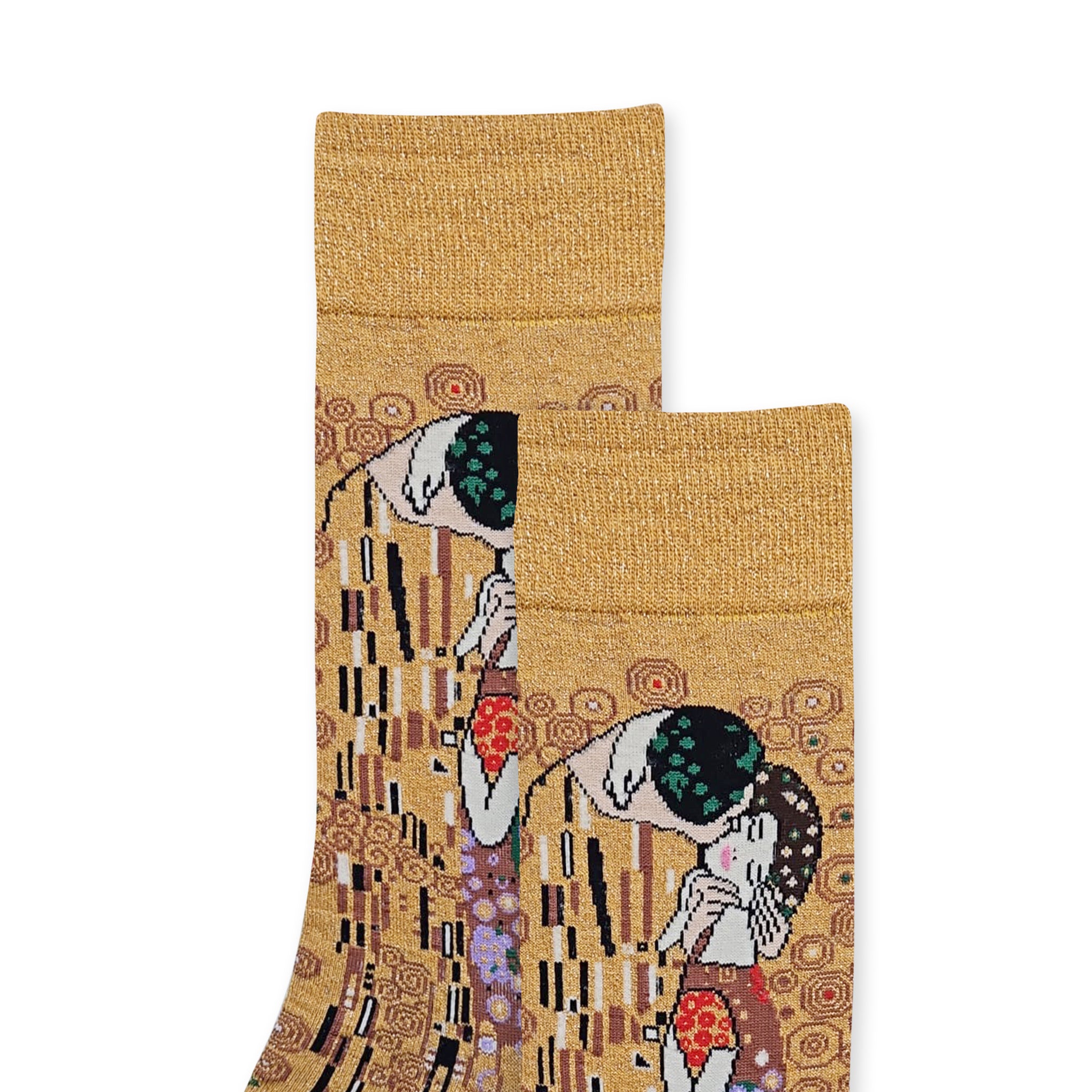 Artist Crew Socks - Gustav Klimt - Image 3