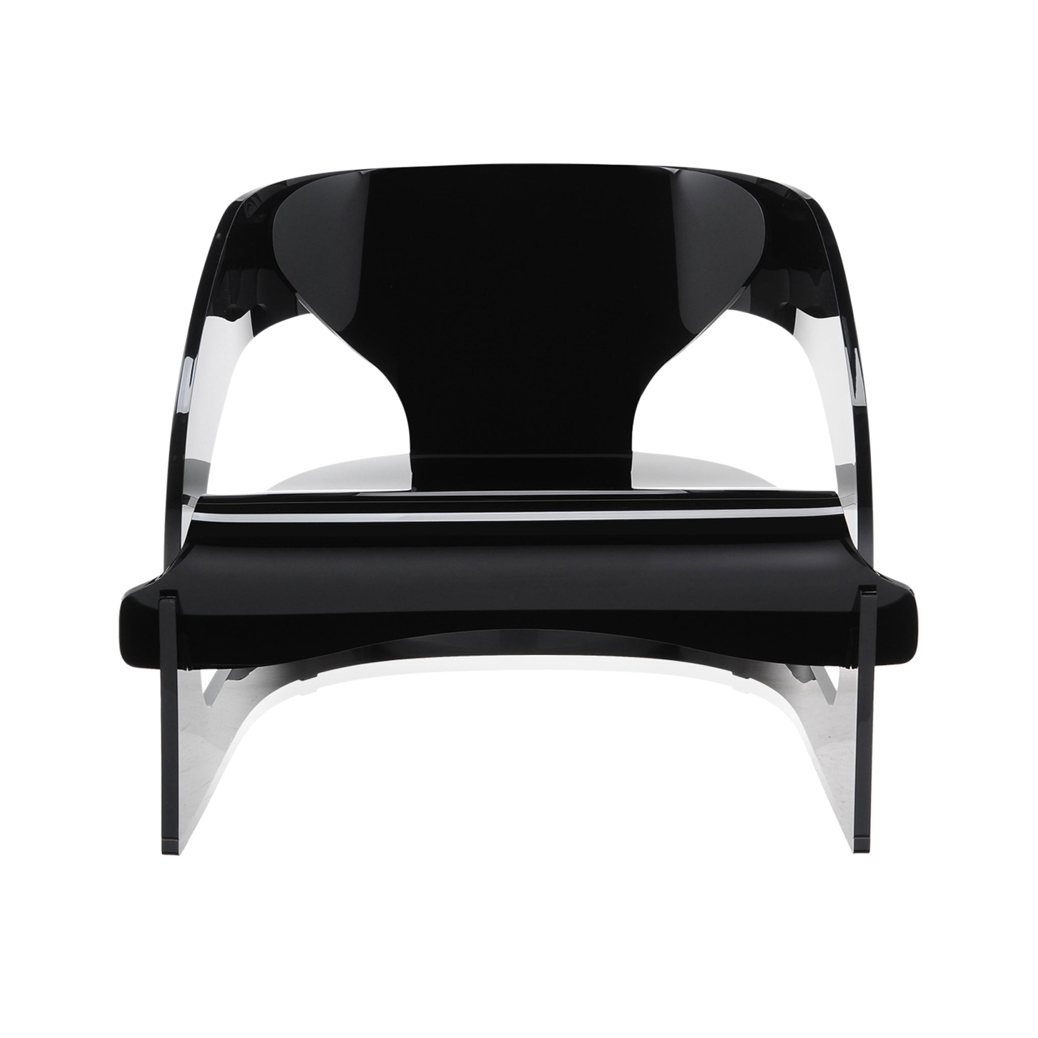 Joe Colombo 4801 Armchair by Kartell - Black - Image 3