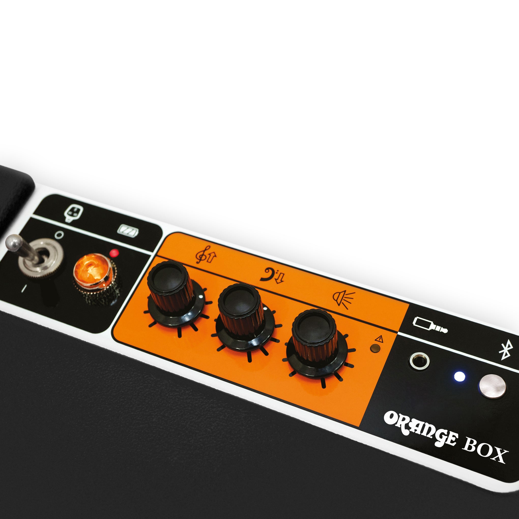 Orange Box Bluetooth Portable Speaker - Black - Image 6