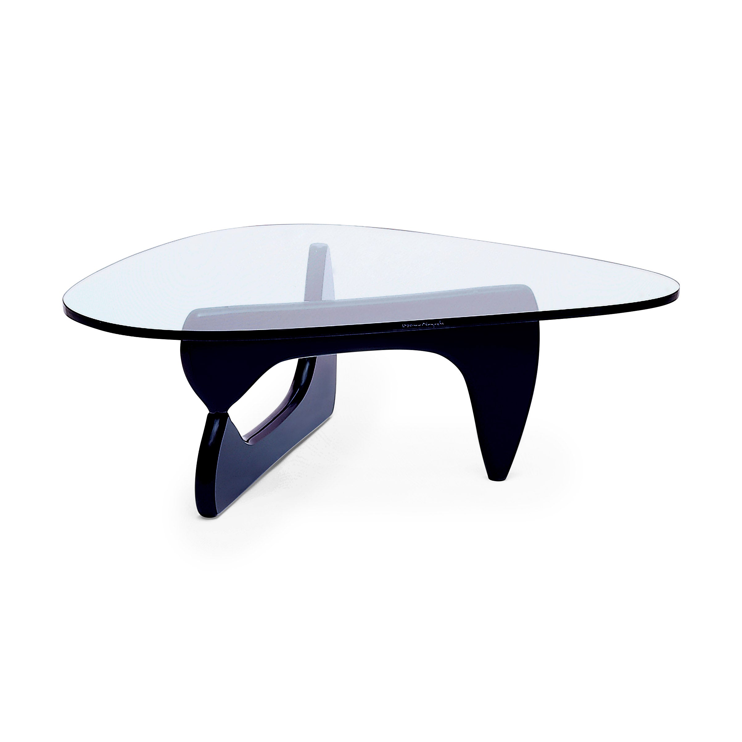 Noguchi Coffee Table from Herman Miller - Transparent/ Black