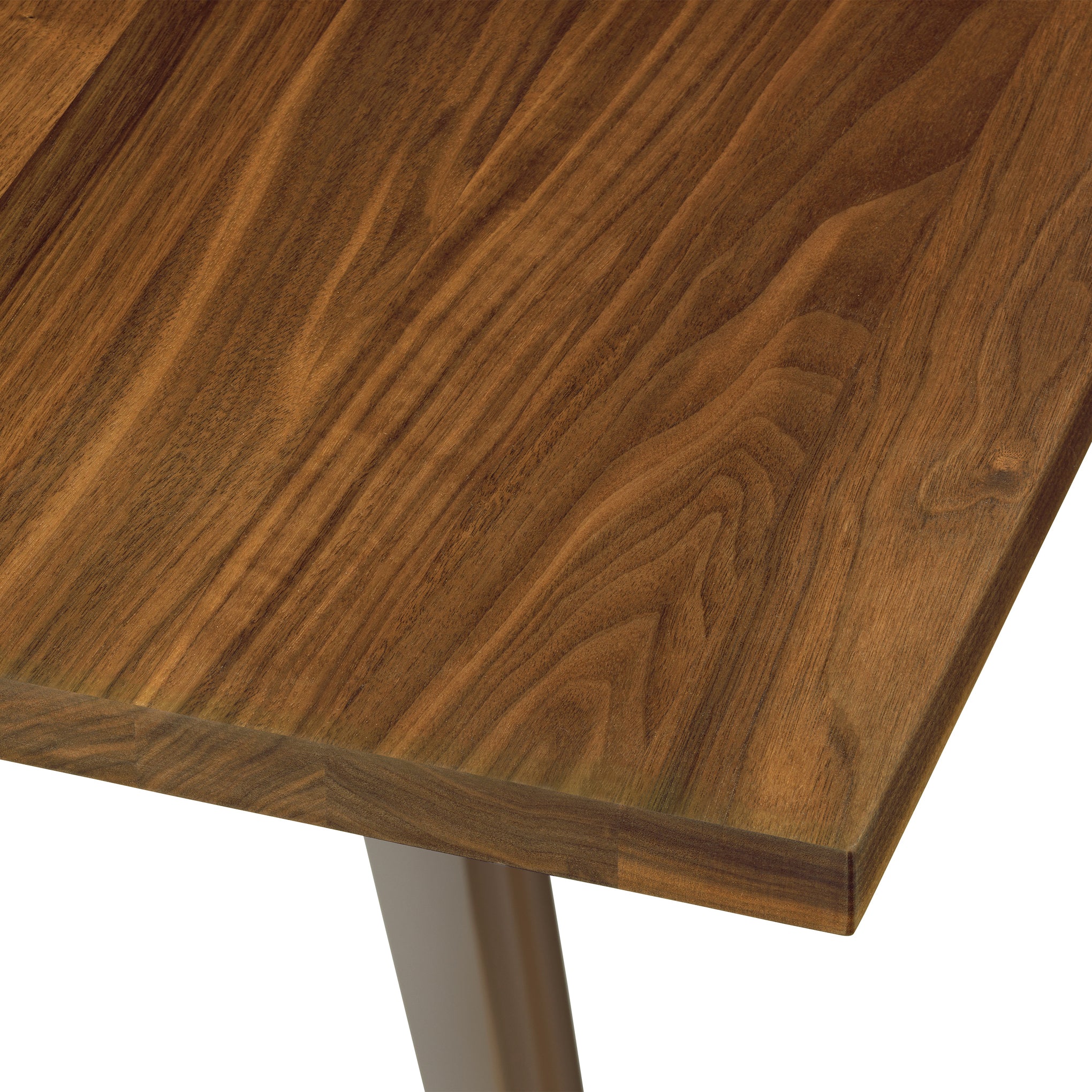 Jean Prouvé EM Table from Vitra - Walnut/ Deep Black - Image 2