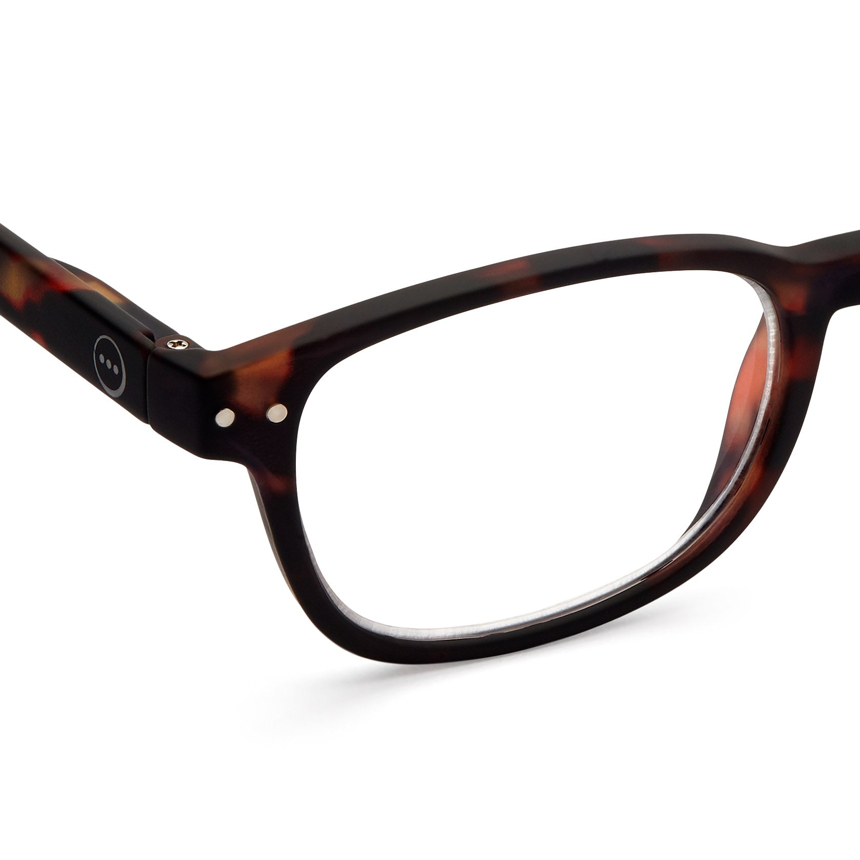 IZIPIZI Rectangular Reading Glasses #B - Tortoise - Image 14