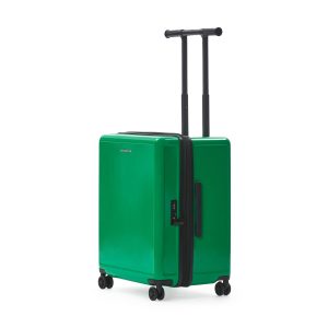 Square Expandable Suitcase with TT Handle - Checked