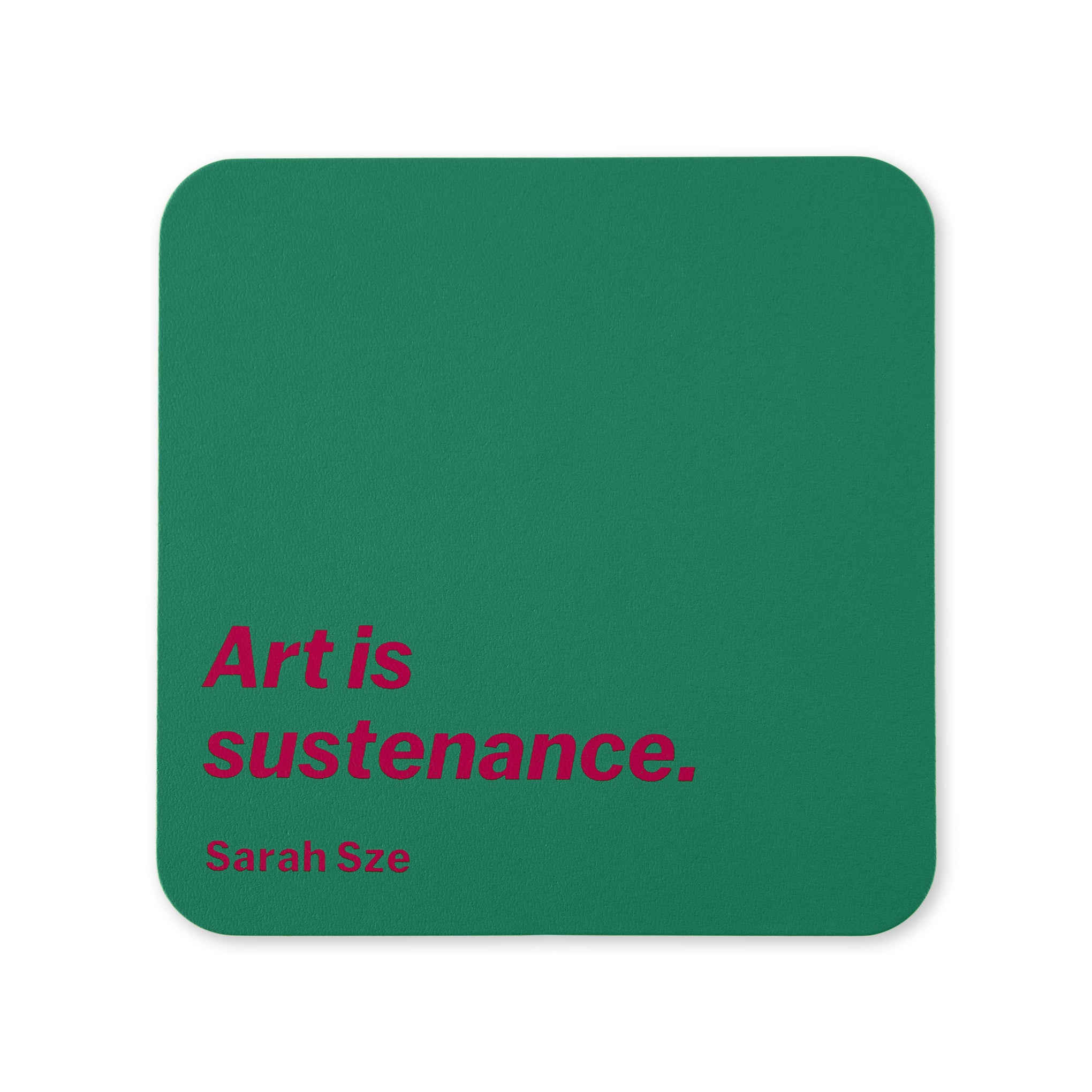 MoMA Artist Quote Coaster - Sarah Sze