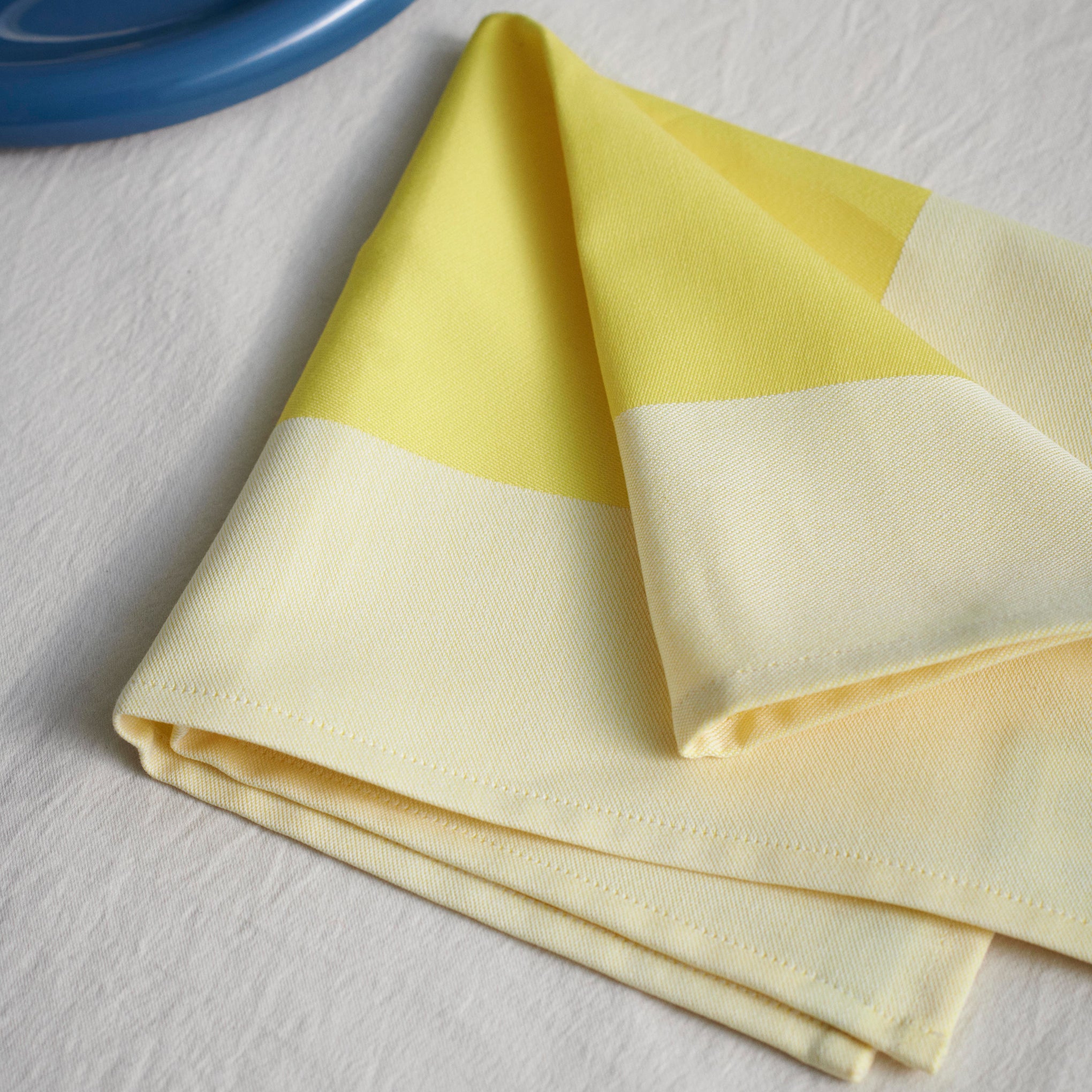 HAY Ram Cotton Napkin - Yellow - Image 4