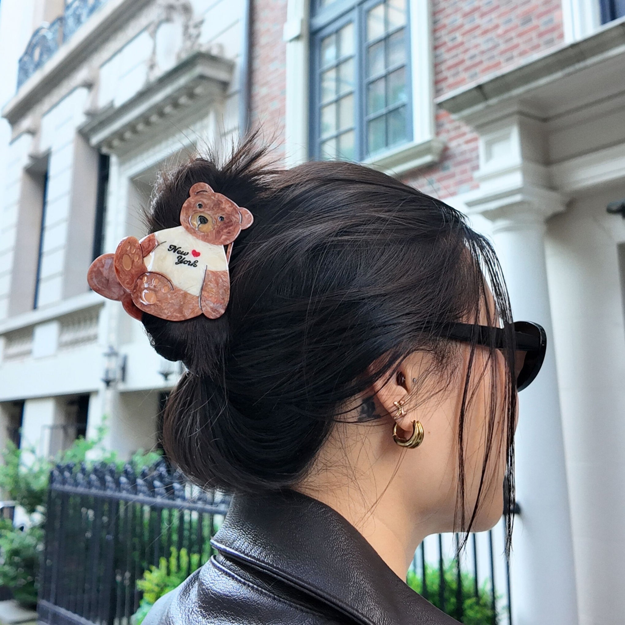 Solar Eclipse Hair Clip - Bear - Image 2