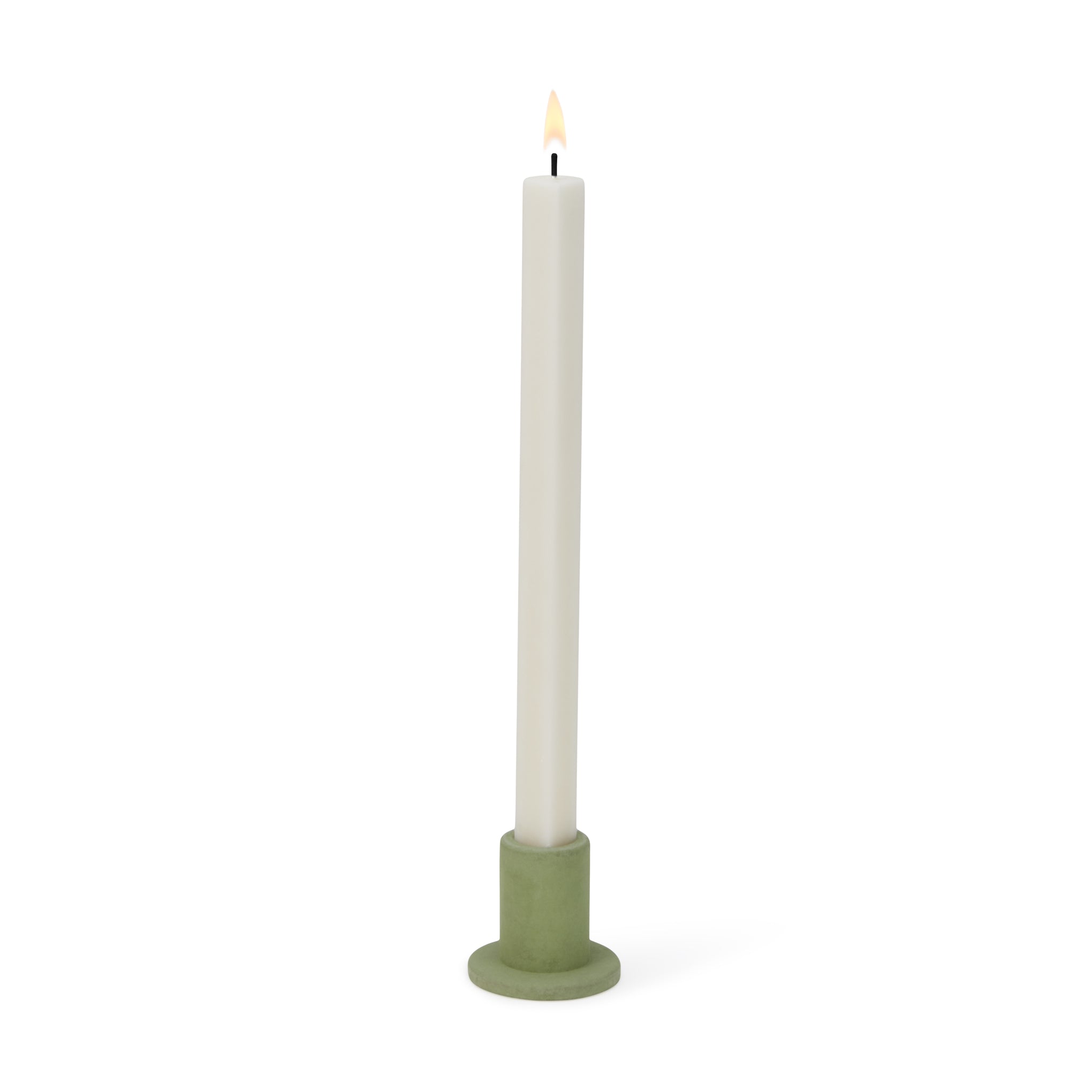 HAY Tube Candle Holder - Dusty Green
