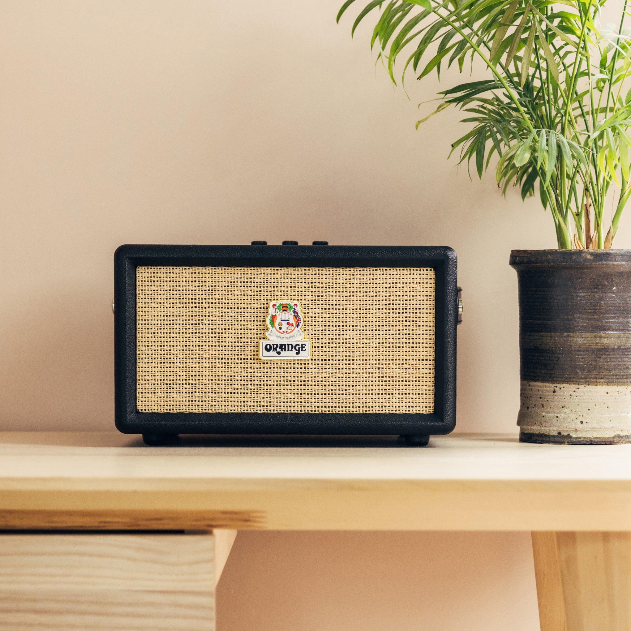 Orange Box Bluetooth Portable Speaker - Black - Image 7