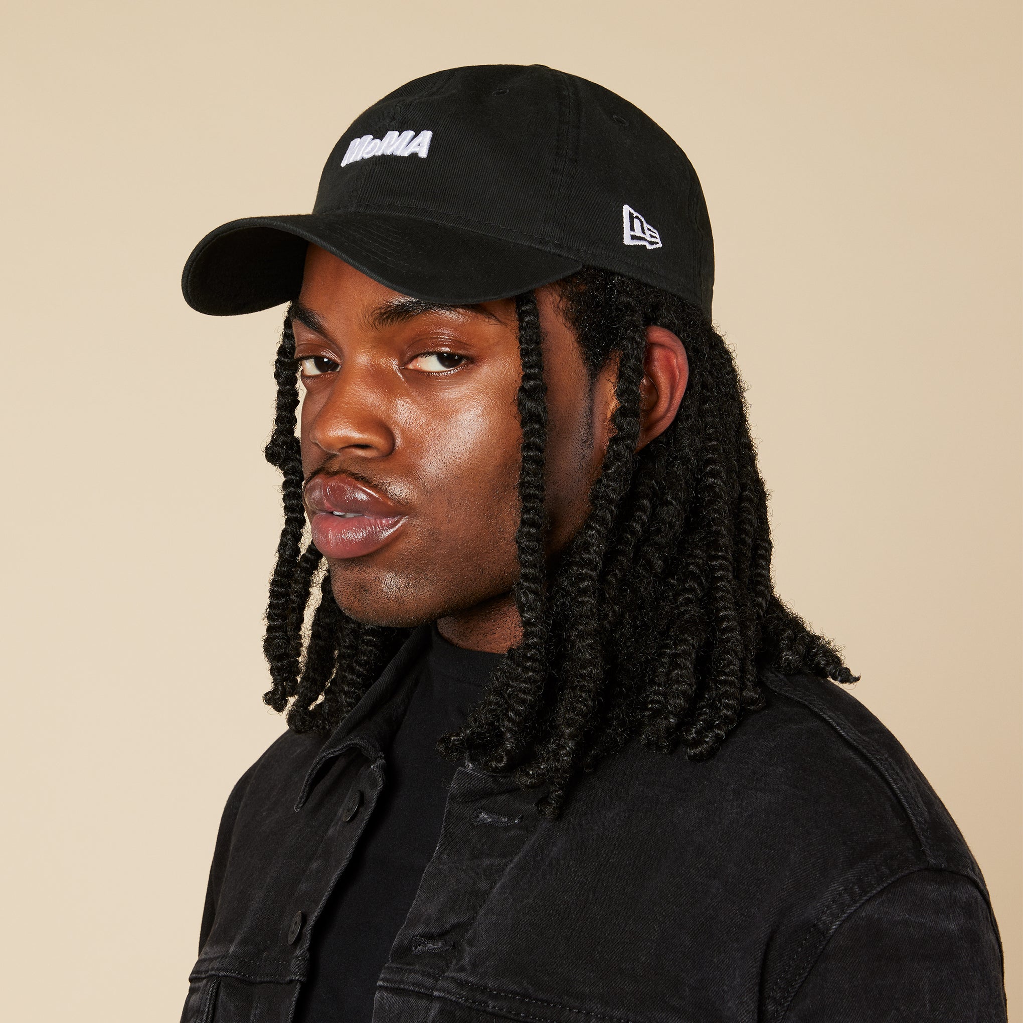 MoMA Adjustable Baseball Cap - Black - Image 4