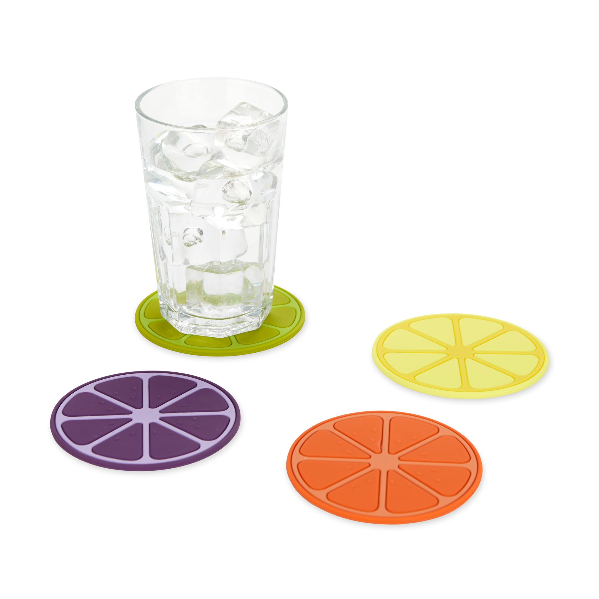 Fruit Party Coasters - Set of 4