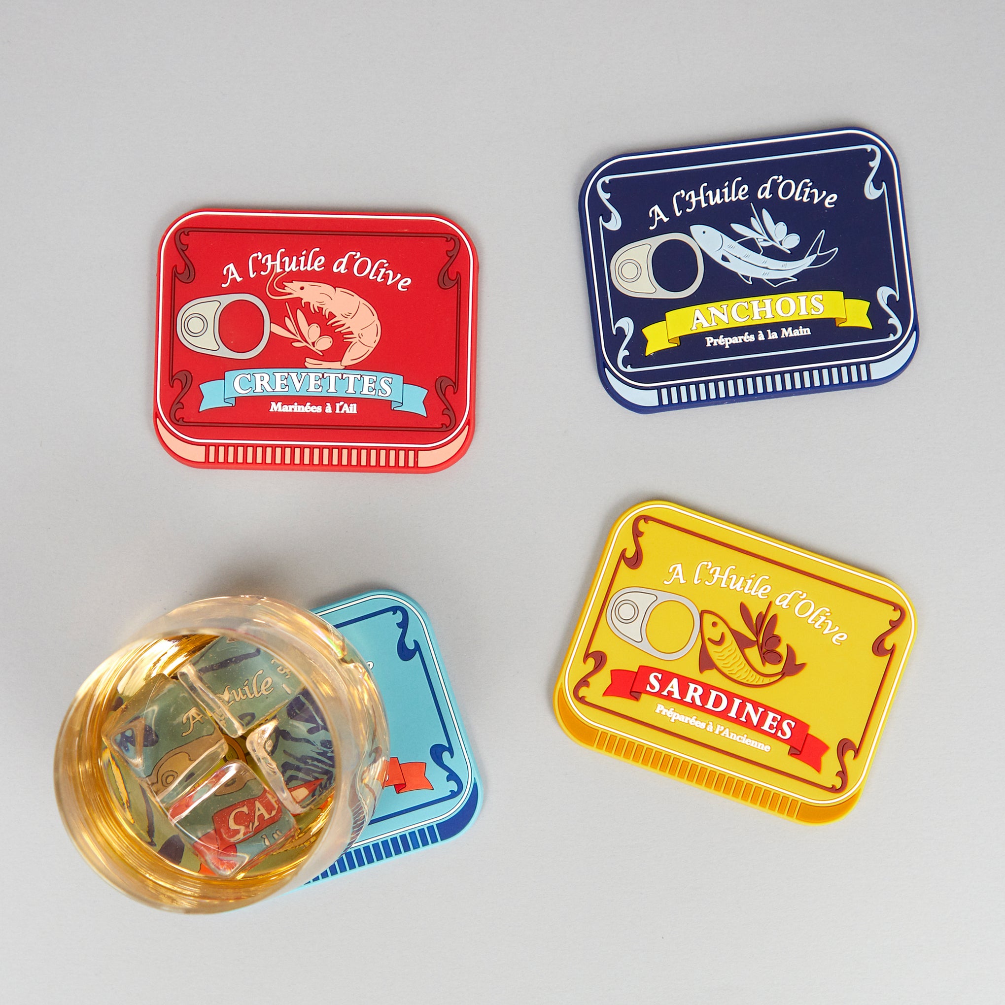 Conserverie Coasters - Set of 4 - Image 5