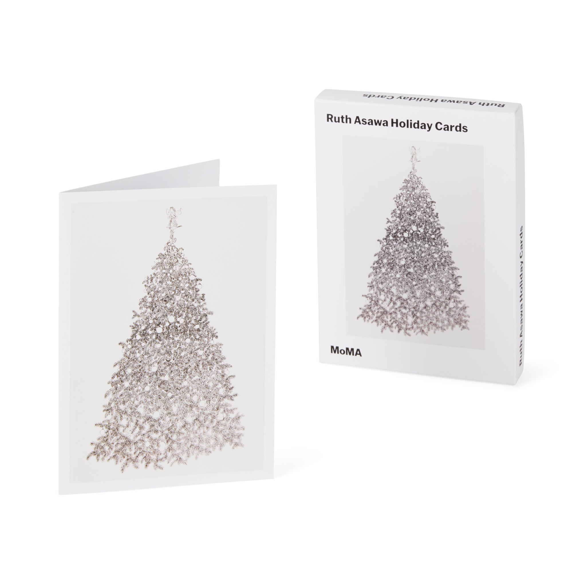 Ruth Asawa Christmas Tree Holiday Cards - Set of 12 - Image 4