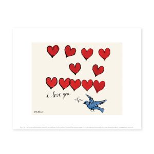 Andy Warhol: I Love You So Print