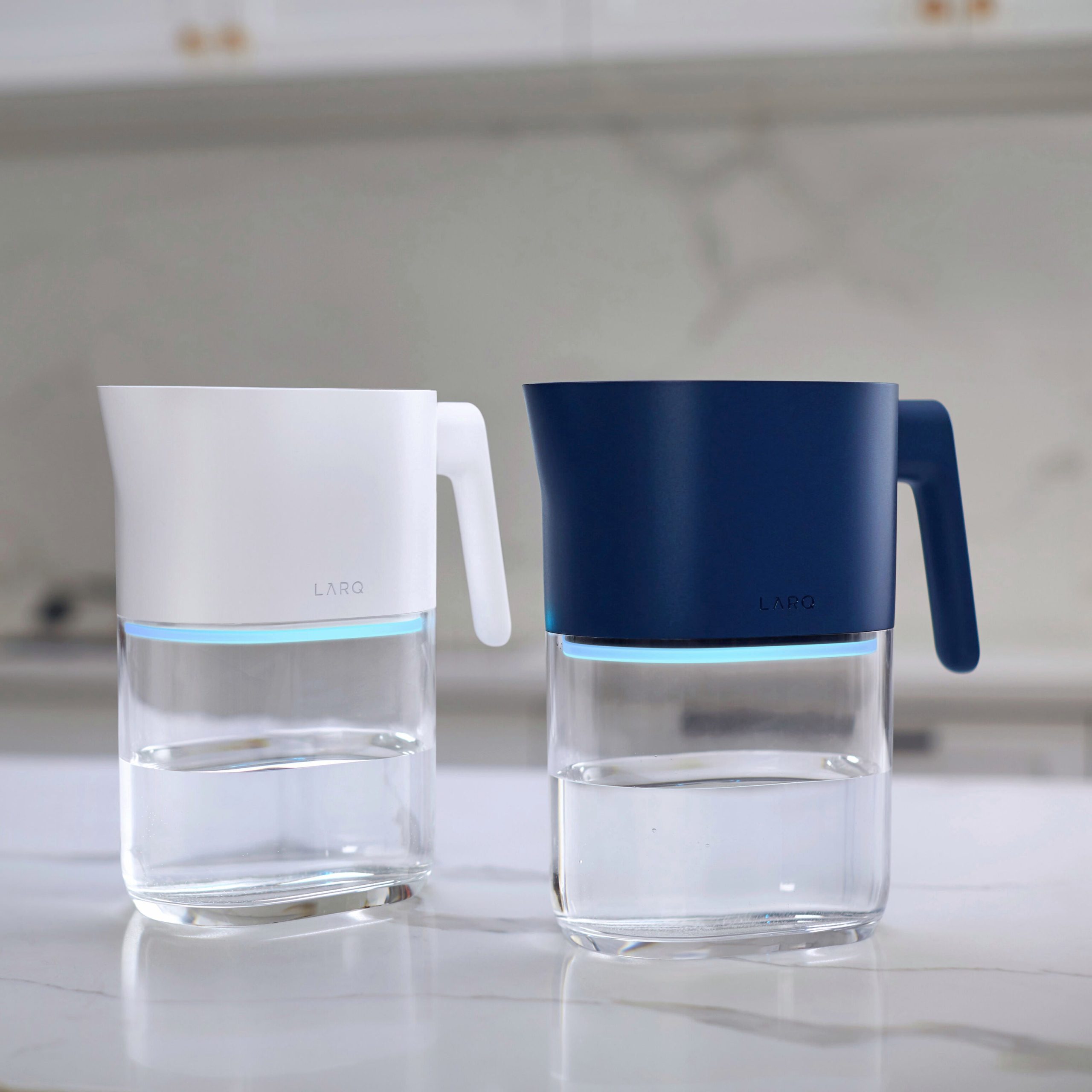 LARQ UV Purifying Pitcher - Granite White - Image 3