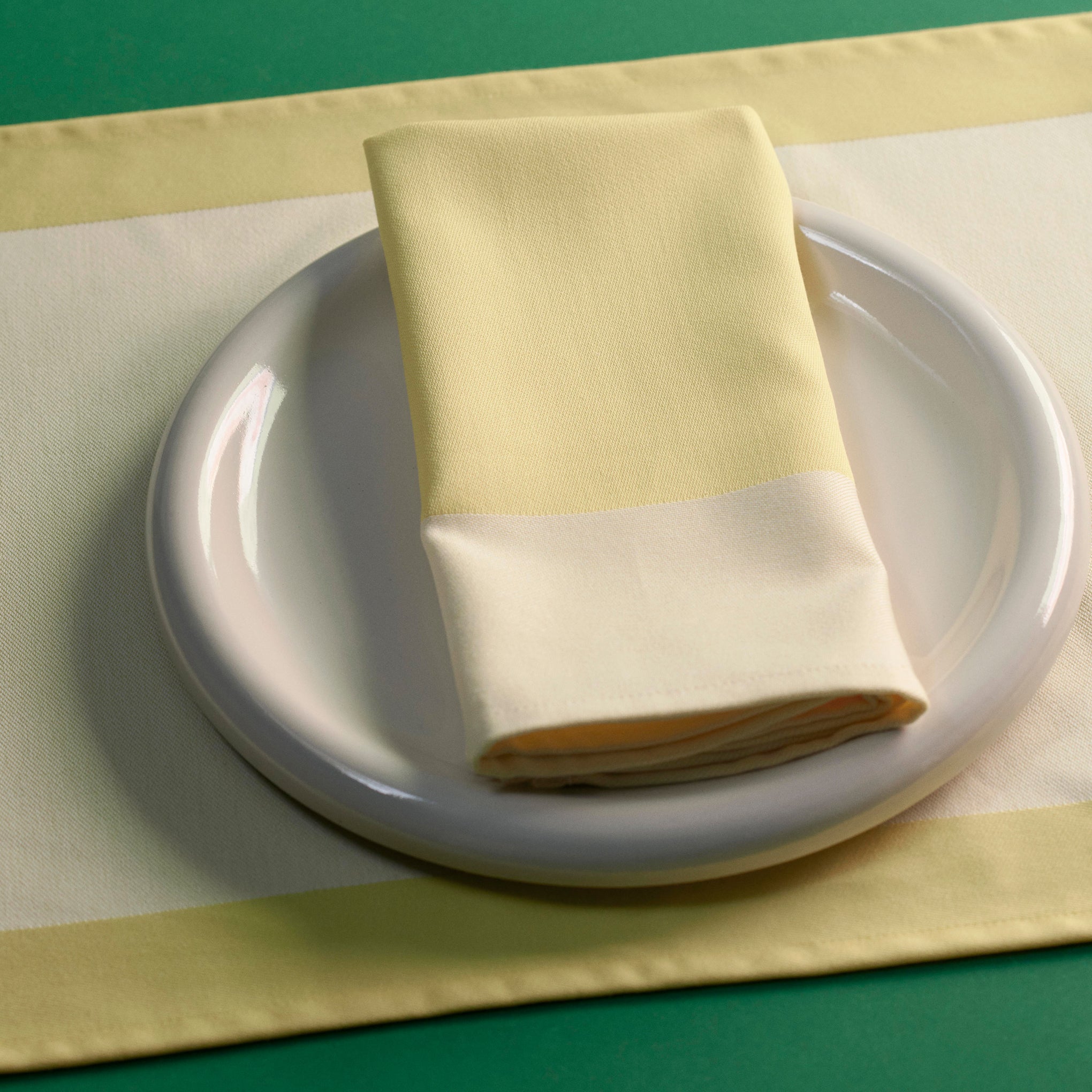 HAY Ram Cotton Napkin - Yellow - Image 2