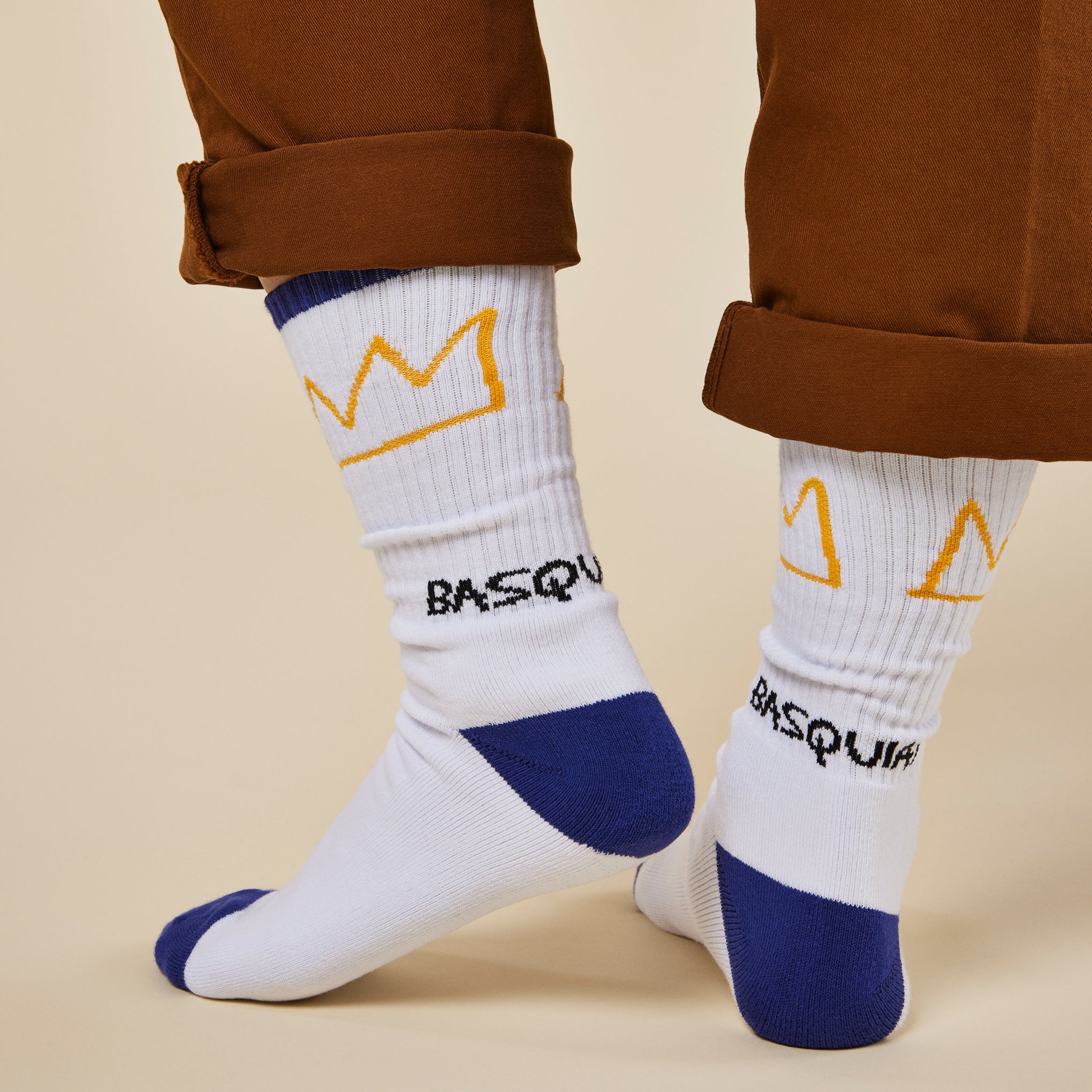 Jean-Michel Basquiat Socks - Crown - Image 2